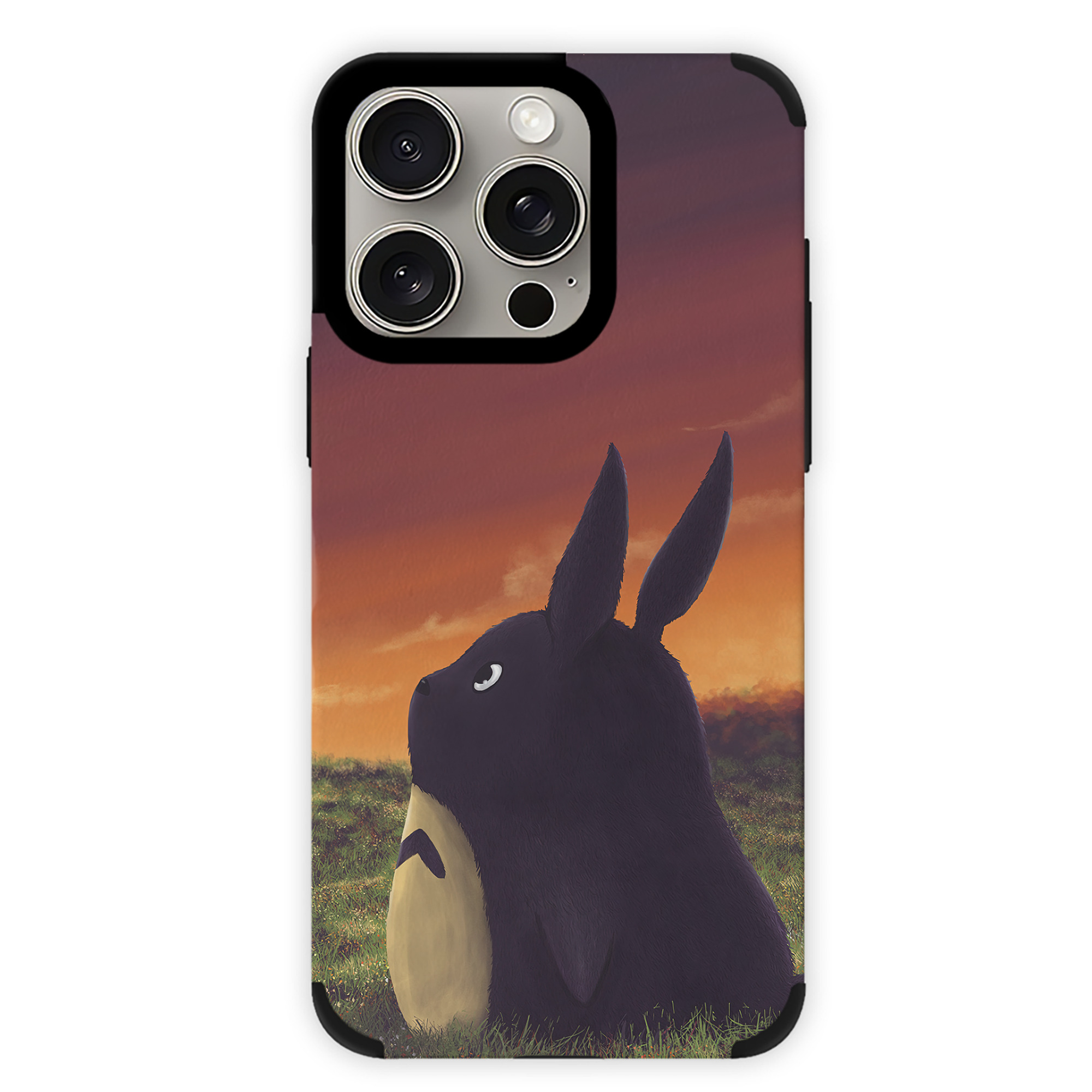 となりのトトロ 草壁メイ 草壁サツキ My Neighbor Totoro Satsuki Kusakabe Mei Kusakabe 【iPhone15ProMax対応】 PUレザー スマホケース 耐衝撃＆黄変防止