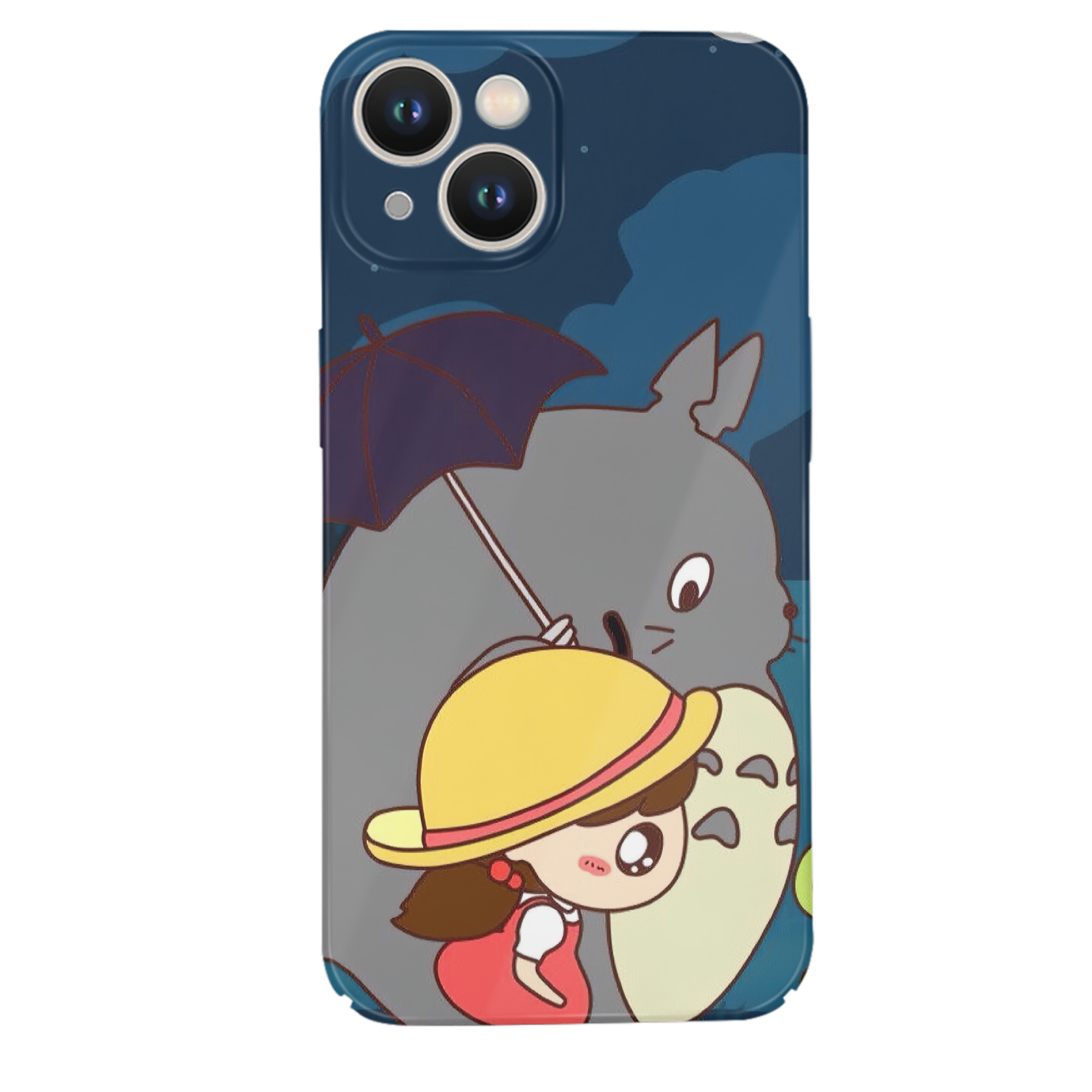 （画像用） となりのトトロ 草壁メイ 草壁サツキ My Neighbor Totoro Satsuki Kusakabe Mei Kusakabe 【iPhone 14シリーズ対応】ハードケース