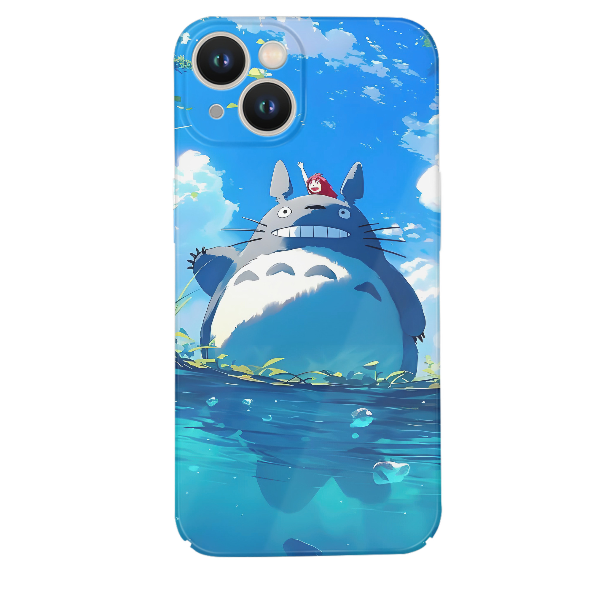 （画像用） となりのトトロ 草壁メイ 草壁サツキ My Neighbor Totoro Satsuki Kusakabe Mei Kusakabe 【iPhone 14シリーズ対応】ハードケース