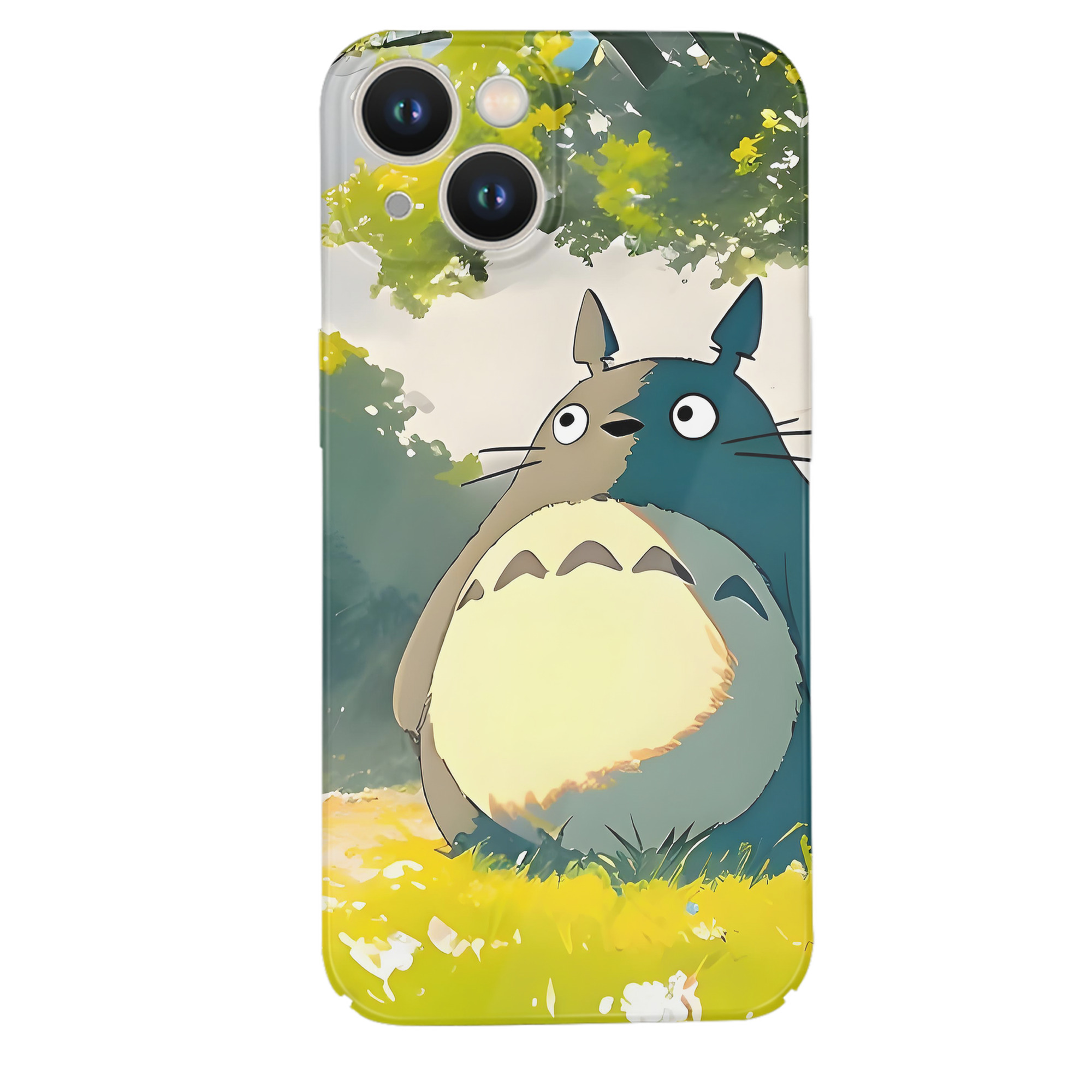 （画像用） となりのトトロ 草壁メイ 草壁サツキ My Neighbor Totoro Satsuki Kusakabe Mei Kusakabe 【iPhone 14シリーズ対応】ハードケース
