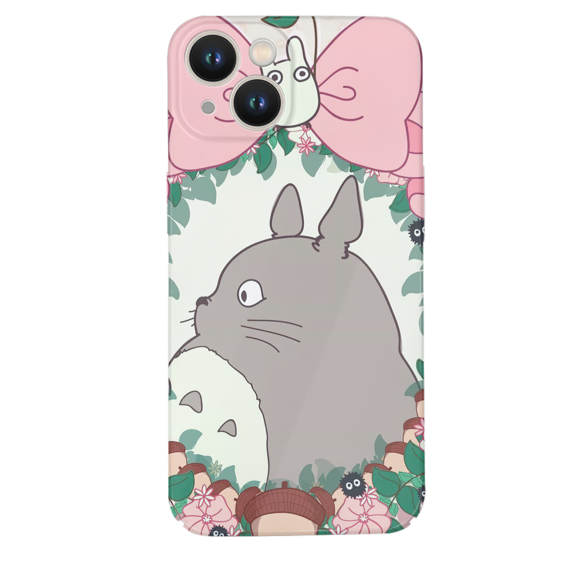 （画像用） となりのトトロ 草壁メイ 草壁サツキ My Neighbor Totoro Satsuki Kusakabe Mei Kusakabe 【iPhone 14シリーズ対応】ハードケース
