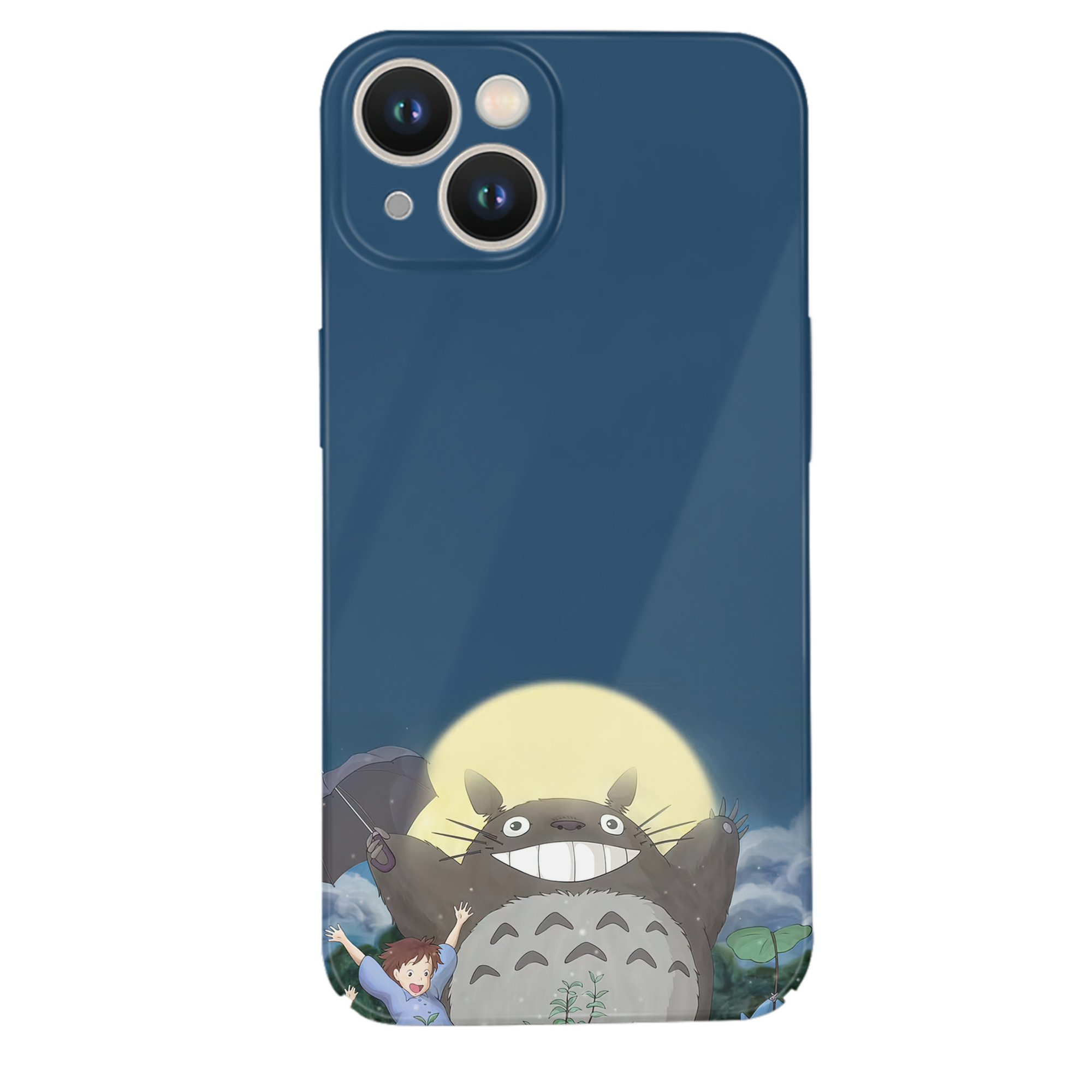 （画像用） となりのトトロ 草壁メイ 草壁サツキ My Neighbor Totoro Satsuki Kusakabe Mei Kusakabe 【iPhone 14シリーズ対応】ハードケース