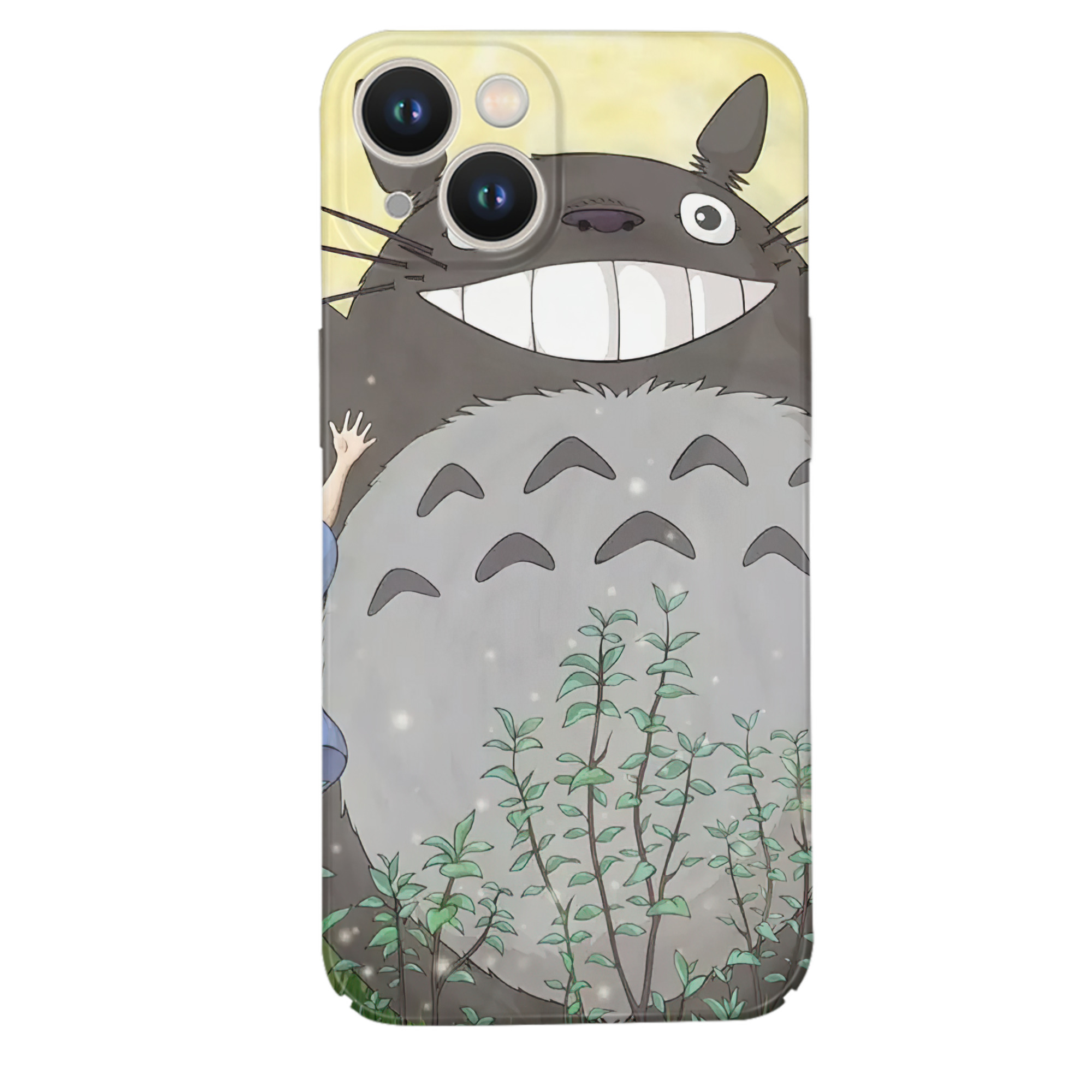 （画像用） となりのトトロ 草壁メイ 草壁サツキ My Neighbor Totoro Satsuki Kusakabe Mei Kusakabe 【iPhone 14シリーズ対応】ハードケース