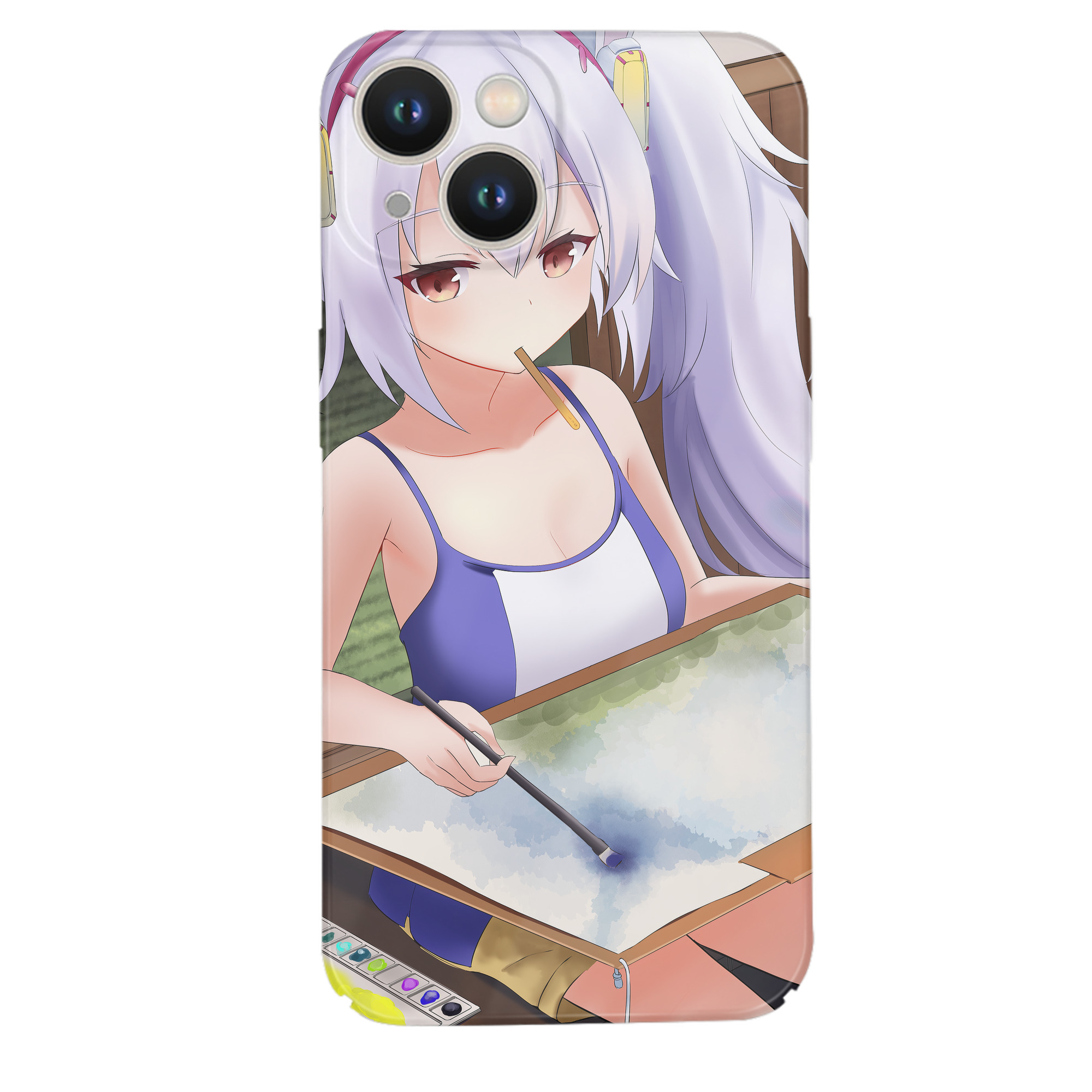 （画像用） となりのトトロ 草壁メイ 草壁サツキ My Neighbor Totoro Satsuki Kusakabe Mei Kusakabe 【iPhone 14シリーズ対応】ハードケース