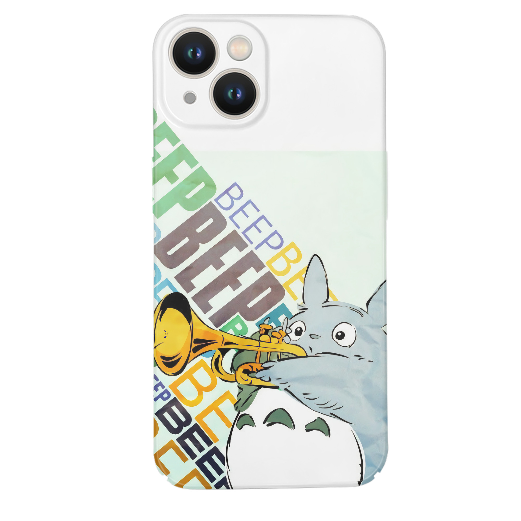 （画像用） となりのトトロ 草壁メイ 草壁サツキ My Neighbor Totoro Satsuki Kusakabe Mei Kusakabe 【iPhone 14シリーズ対応】ハードケース