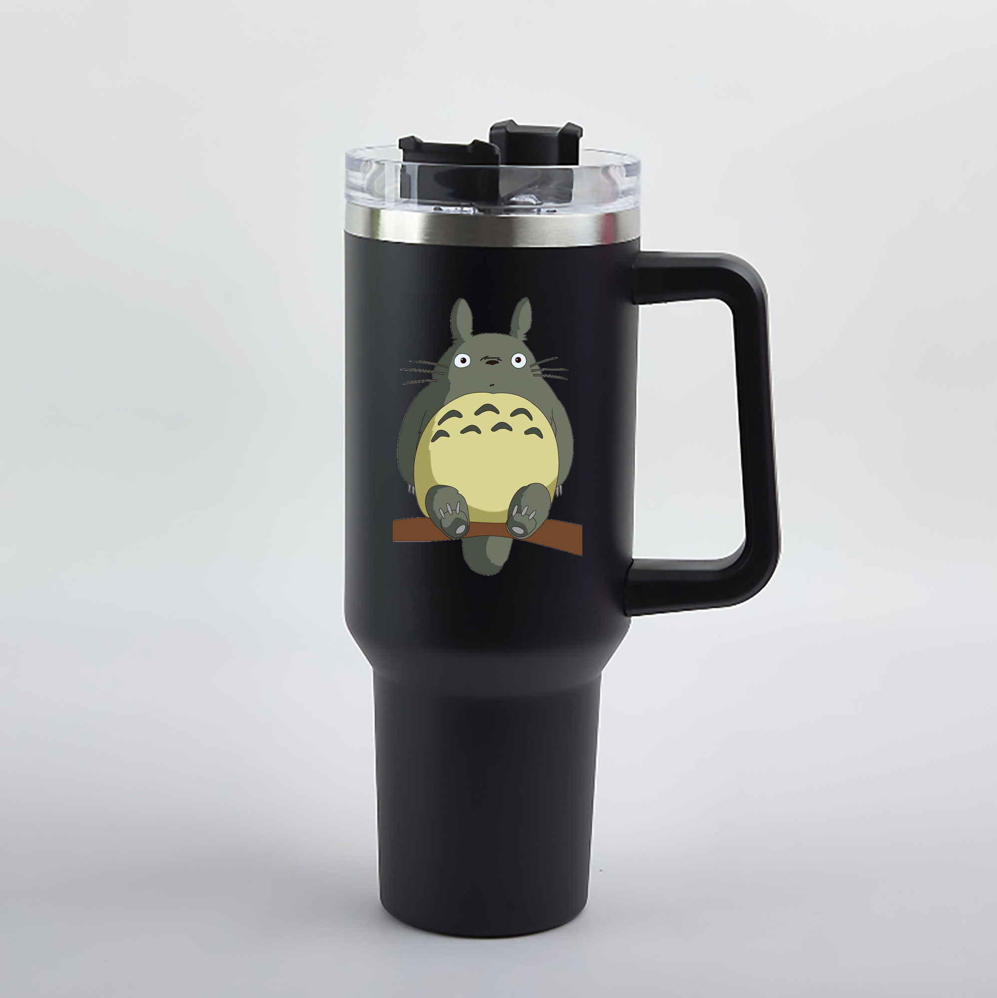 （画像用） となりのトトロ 草壁メイ 草壁サツキ My Neighbor Totoro Satsuki Kusakabe Mei Kusakabe 1200mL車用タンブラー（カラープリント）