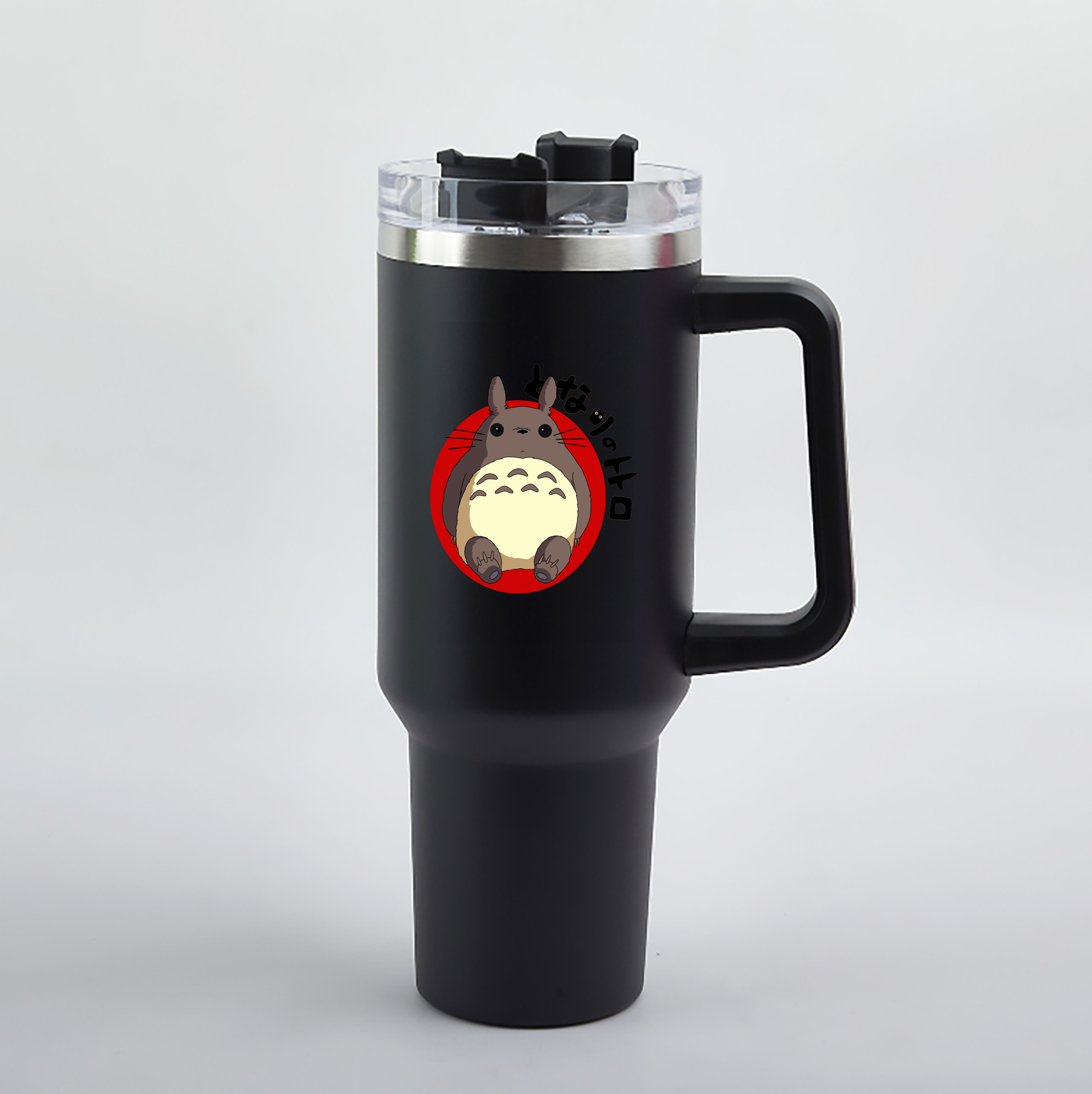 （画像用） となりのトトロ 草壁メイ 草壁サツキ My Neighbor Totoro Satsuki Kusakabe Mei Kusakabe 1200mL車用タンブラー（カラープリント）