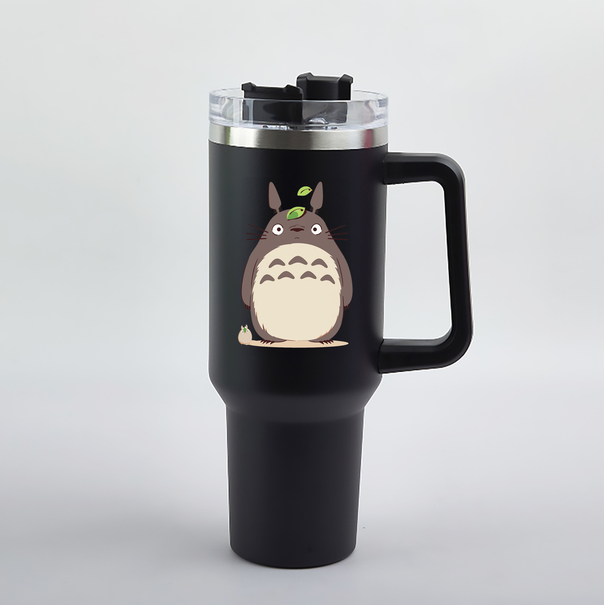 （画像用） となりのトトロ 草壁メイ 草壁サツキ My Neighbor Totoro Satsuki Kusakabe Mei Kusakabe 1200mL車用タンブラー（カラープリント）