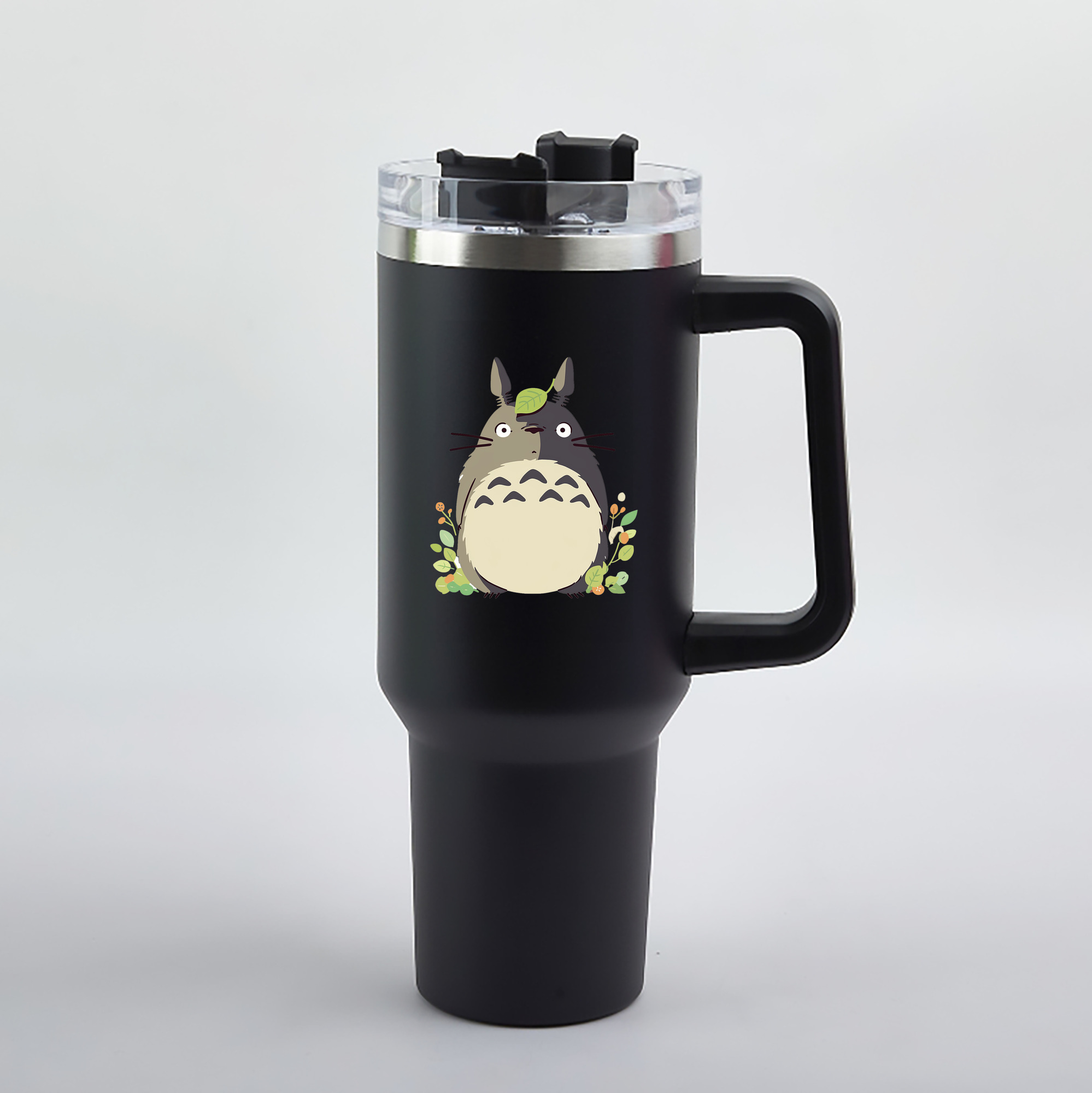 （画像用） となりのトトロ 草壁メイ 草壁サツキ My Neighbor Totoro Satsuki Kusakabe Mei Kusakabe 1200mL車用タンブラー（カラープリント）