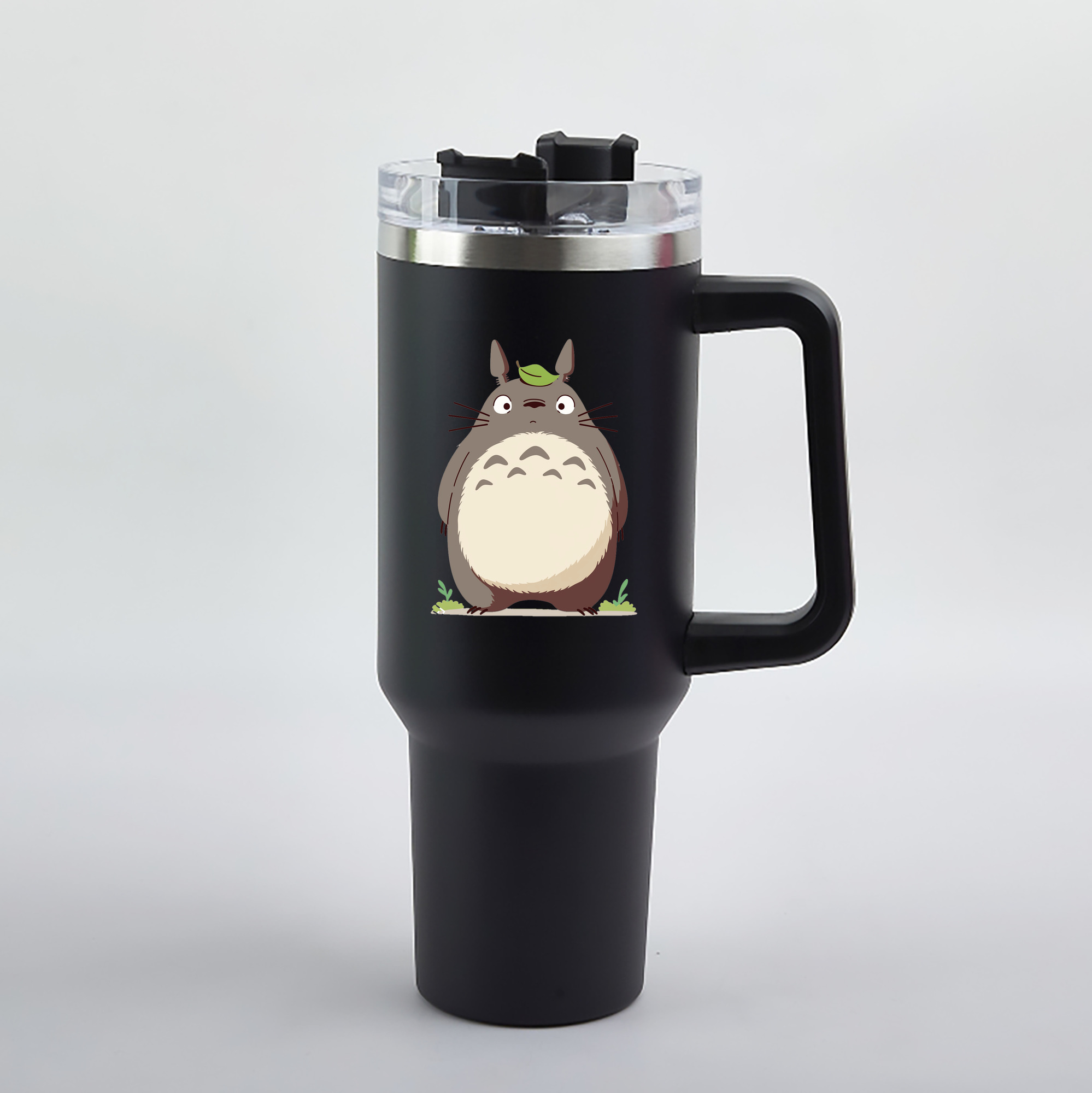 （画像用） となりのトトロ 草壁メイ 草壁サツキ My Neighbor Totoro Satsuki Kusakabe Mei Kusakabe 1200mL車用タンブラー（カラープリント）