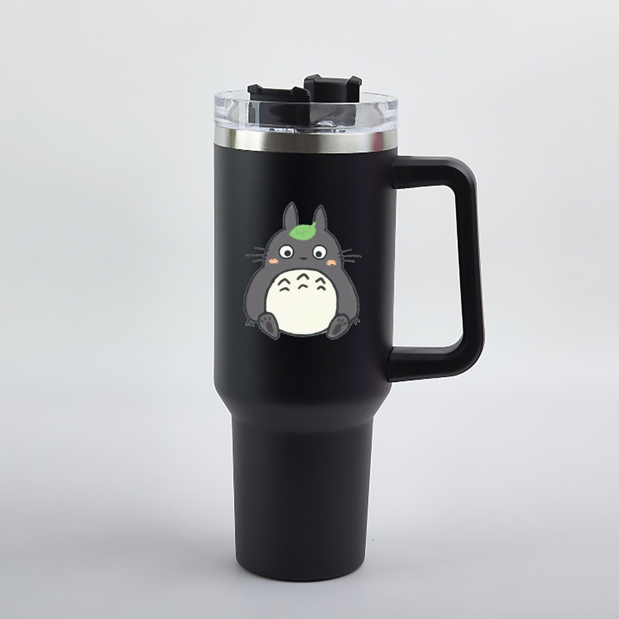 （画像用） となりのトトロ 草壁メイ 草壁サツキ My Neighbor Totoro Satsuki Kusakabe Mei Kusakabe 1200mL車用タンブラー（カラープリント）