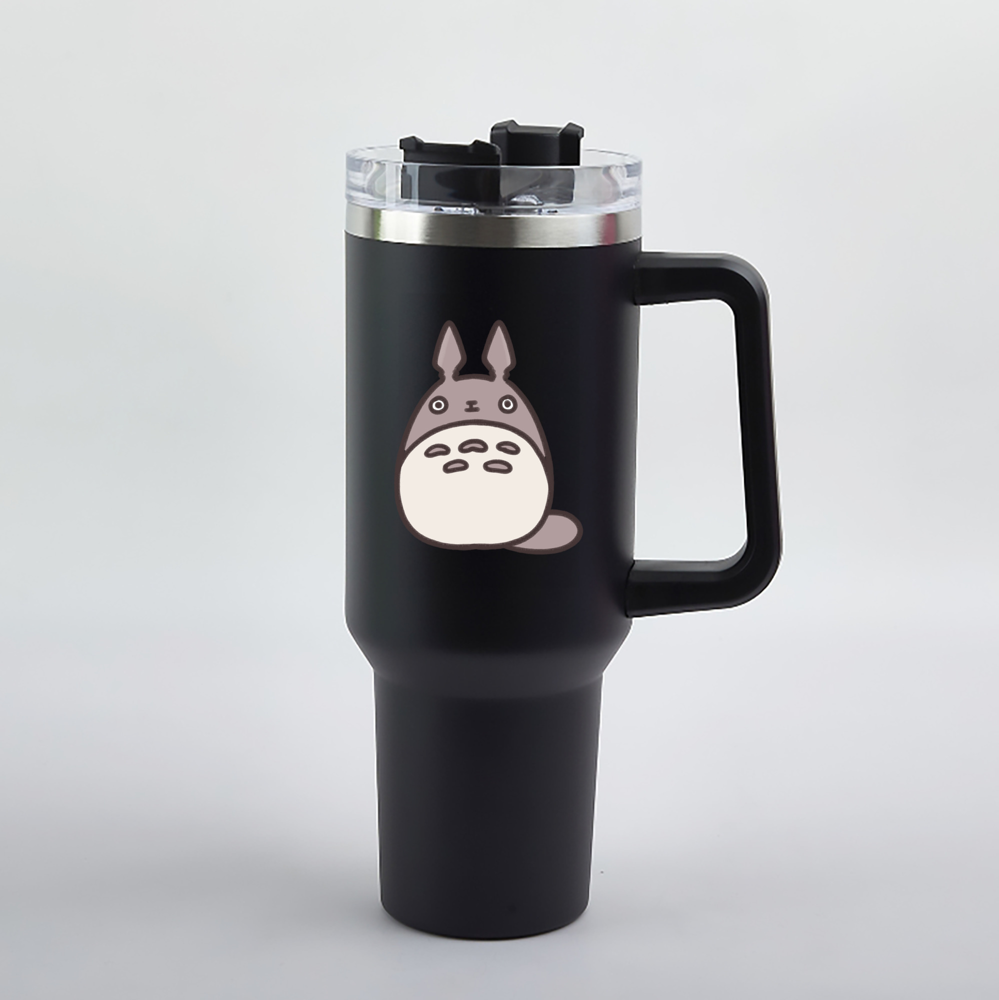 （画像用） となりのトトロ 草壁メイ 草壁サツキ My Neighbor Totoro Satsuki Kusakabe Mei Kusakabe 1200mL車用タンブラー（カラープリント）