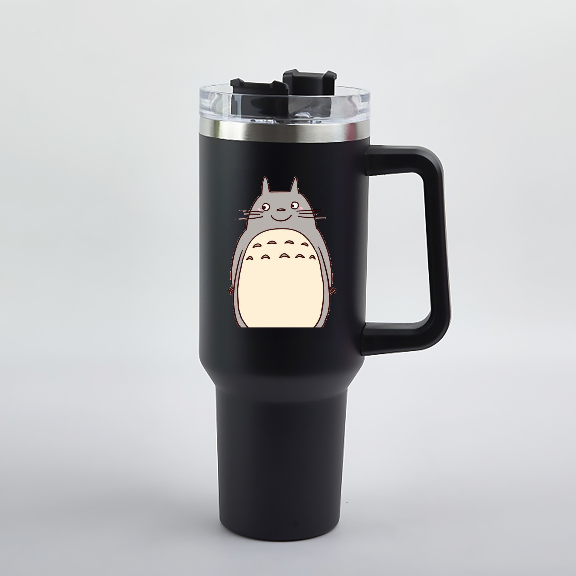 （画像用） となりのトトロ 草壁メイ 草壁サツキ My Neighbor Totoro Satsuki Kusakabe Mei Kusakabe 1200mL車用タンブラー（カラープリント）