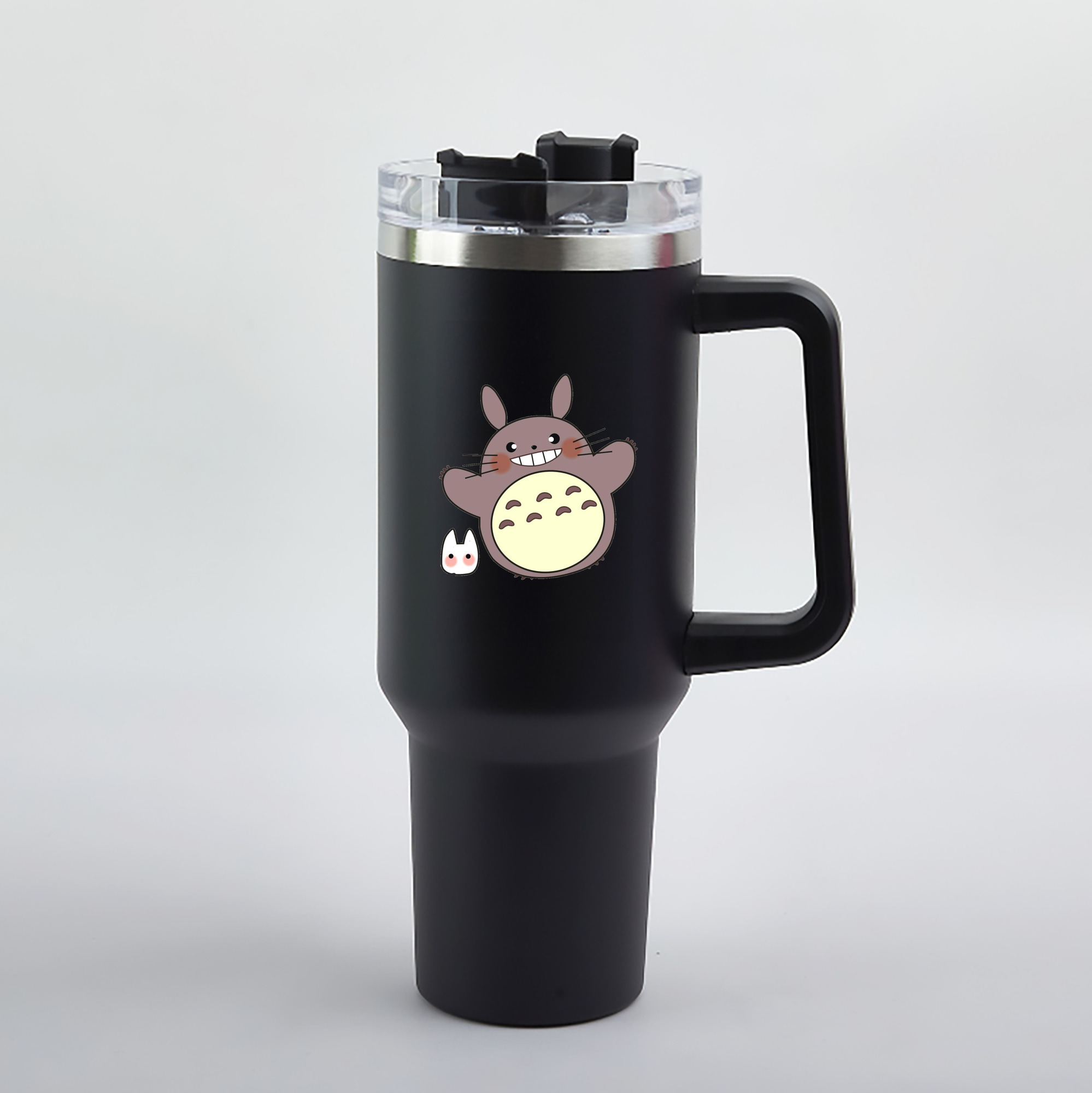 （画像用） となりのトトロ 草壁メイ 草壁サツキ My Neighbor Totoro Satsuki Kusakabe Mei Kusakabe 1200mL車用タンブラー（カラープリント）