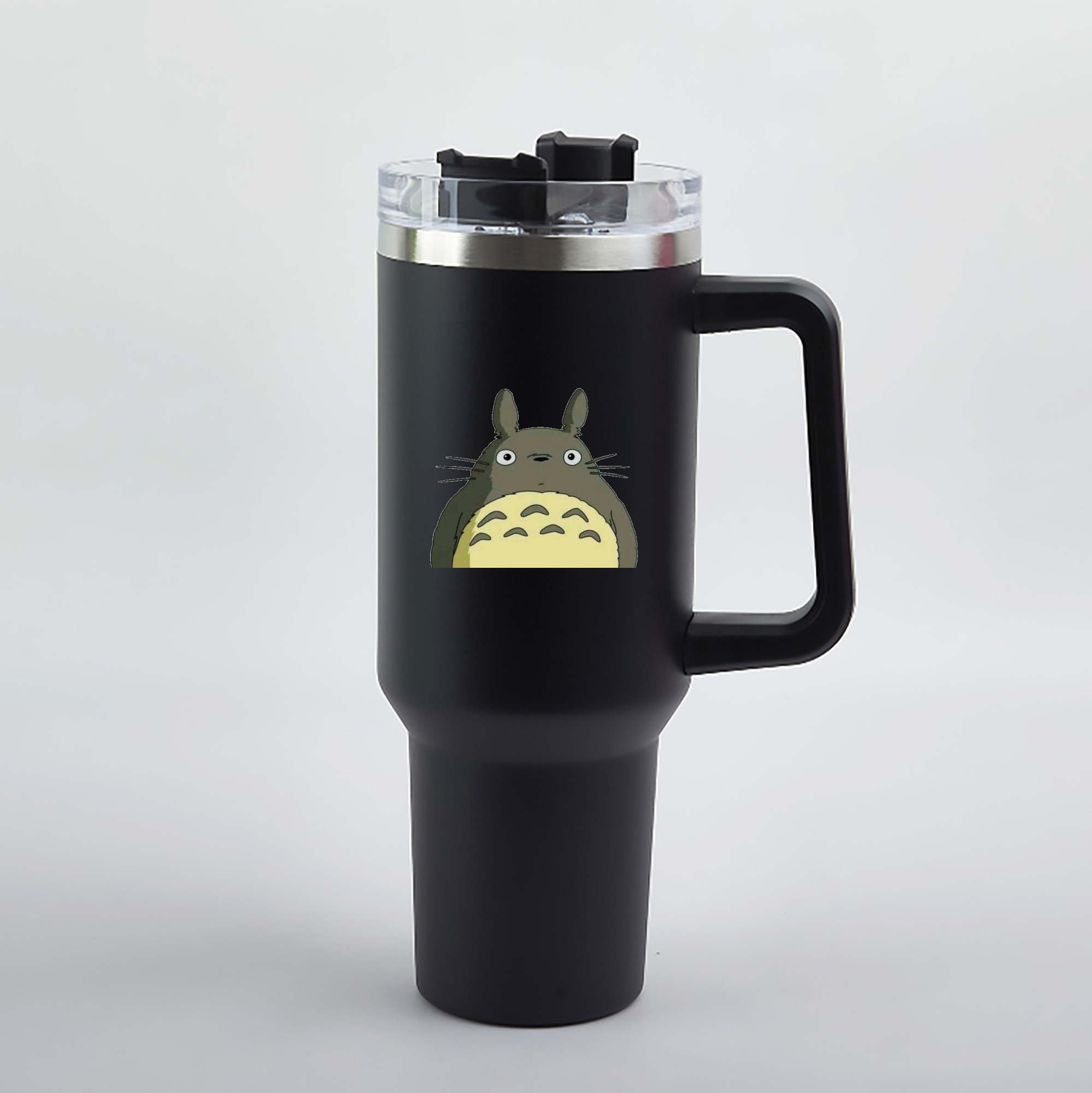 （画像用） となりのトトロ 草壁メイ 草壁サツキ My Neighbor Totoro Satsuki Kusakabe Mei Kusakabe 1200mL車用タンブラー（カラープリント）