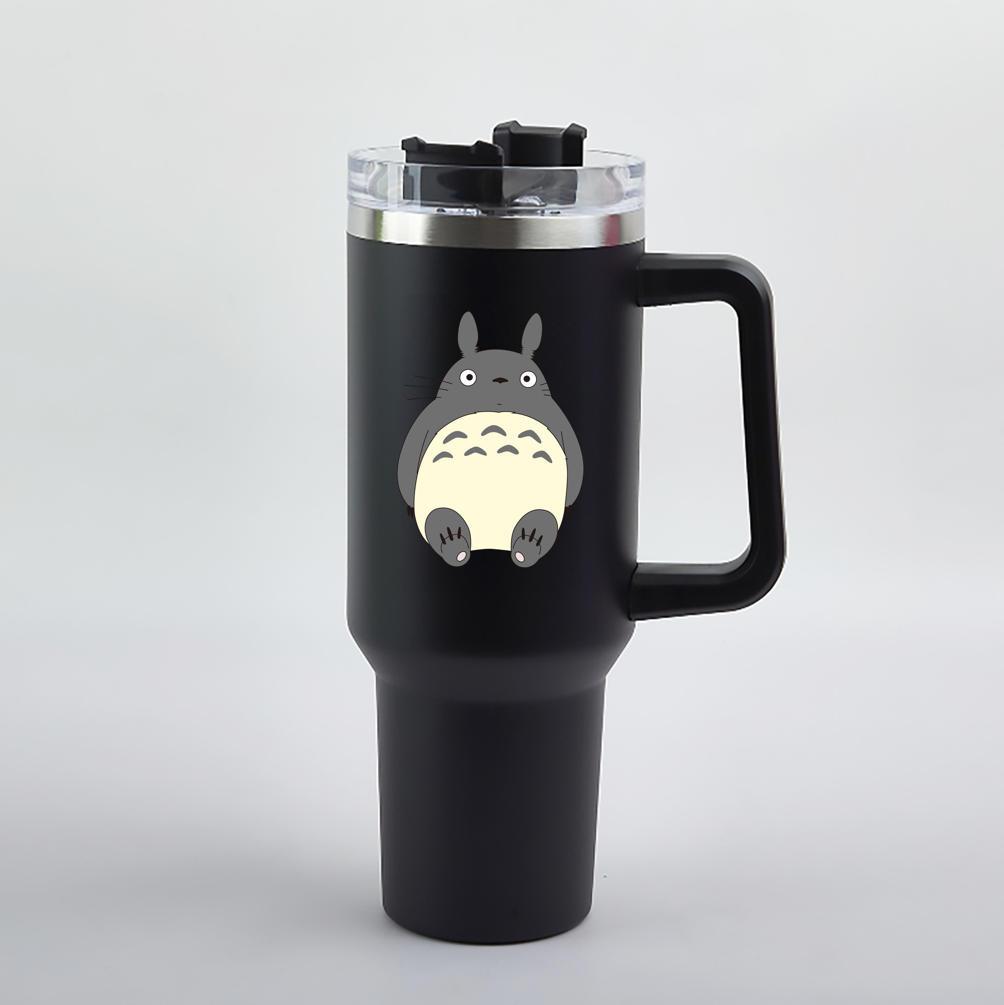 （画像用） となりのトトロ 草壁メイ 草壁サツキ My Neighbor Totoro Satsuki Kusakabe Mei Kusakabe 1200mL車用タンブラー（カラープリント）