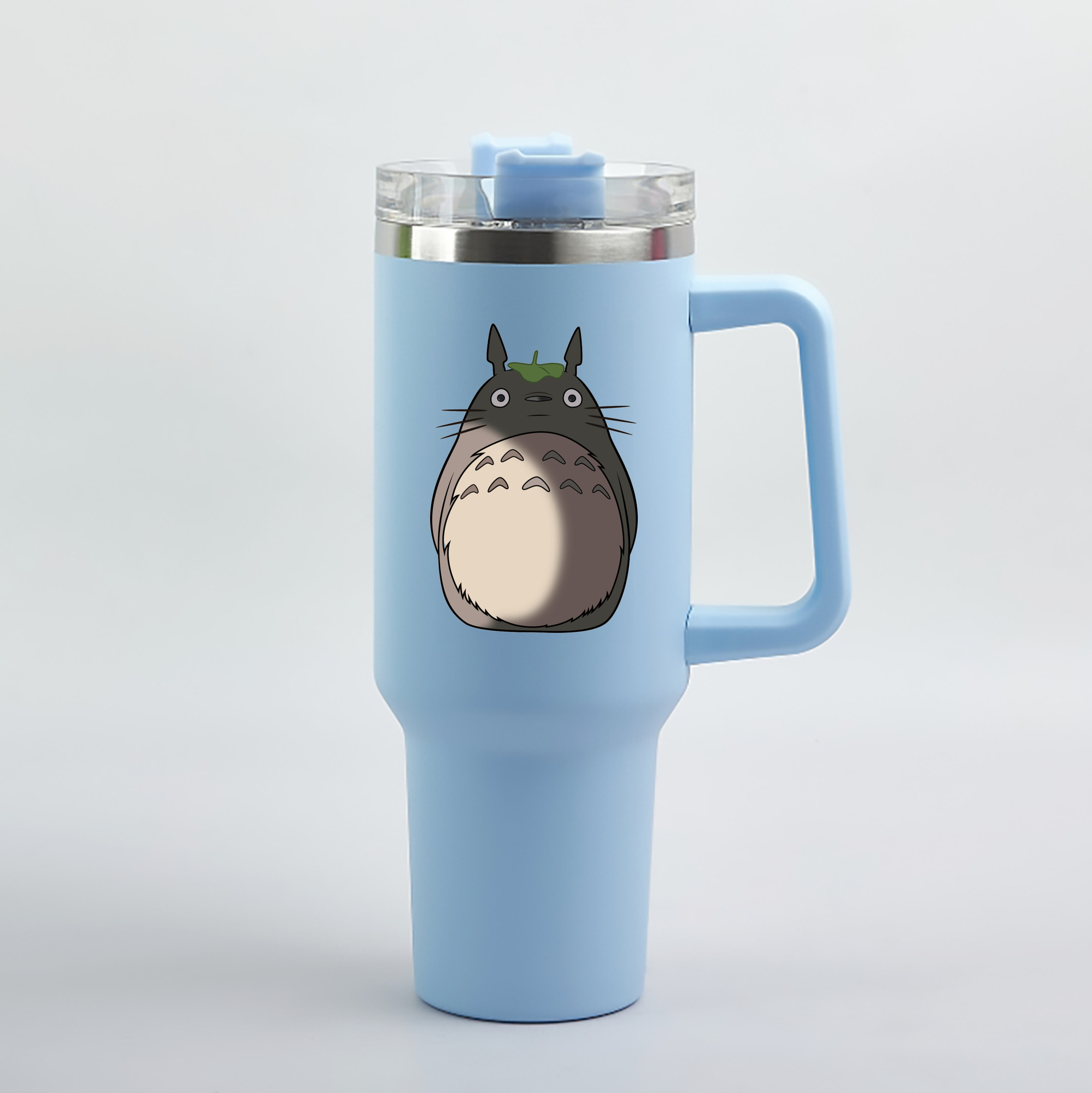 （画像用） となりのトトロ 草壁メイ 草壁サツキ My Neighbor Totoro Satsuki Kusakabe Mei Kusakabe 1200mL車用タンブラー（カラープリント）