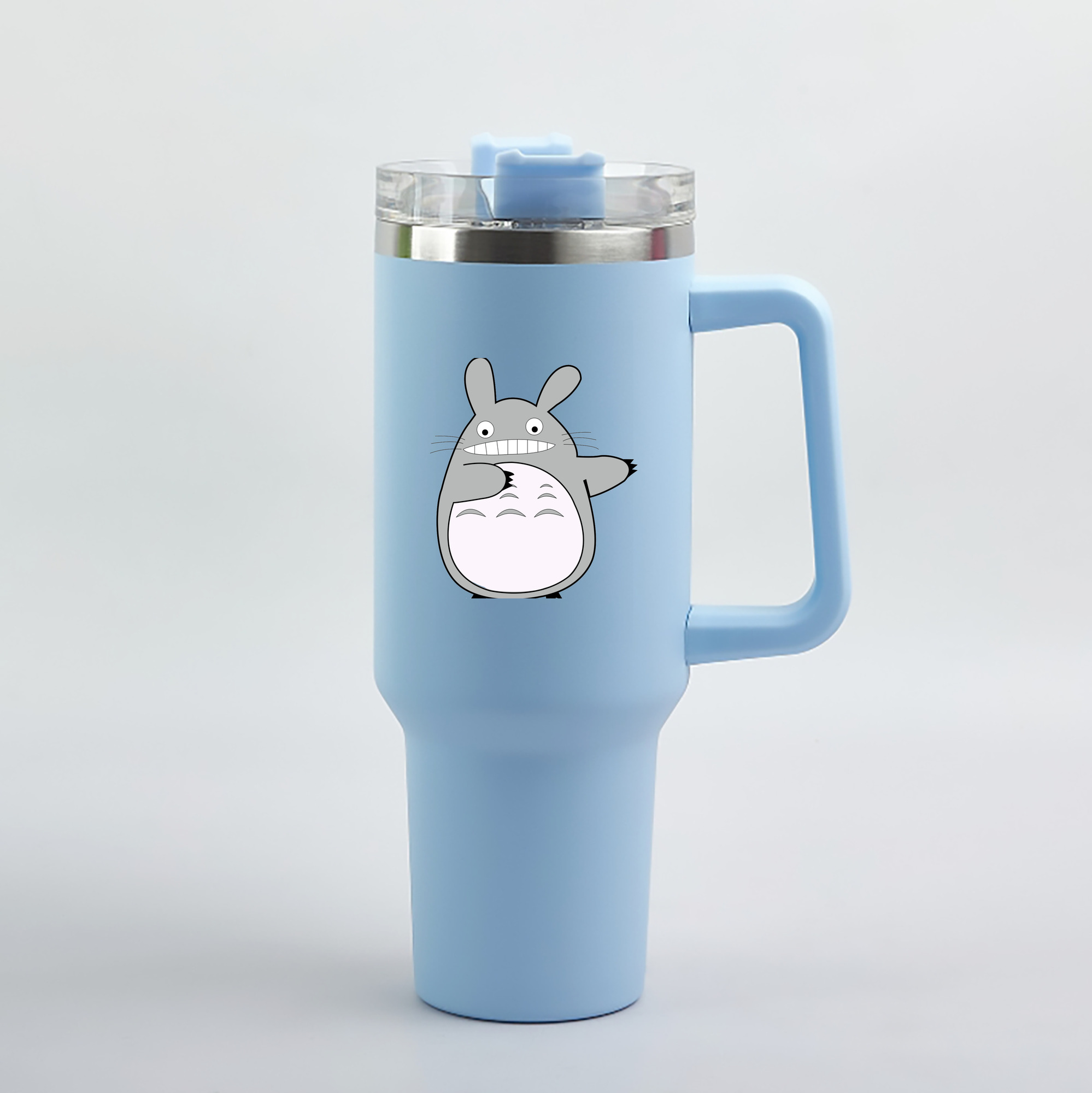 （画像用） となりのトトロ 草壁メイ 草壁サツキ My Neighbor Totoro Satsuki Kusakabe Mei Kusakabe 1200mL車用タンブラー（カラープリント）