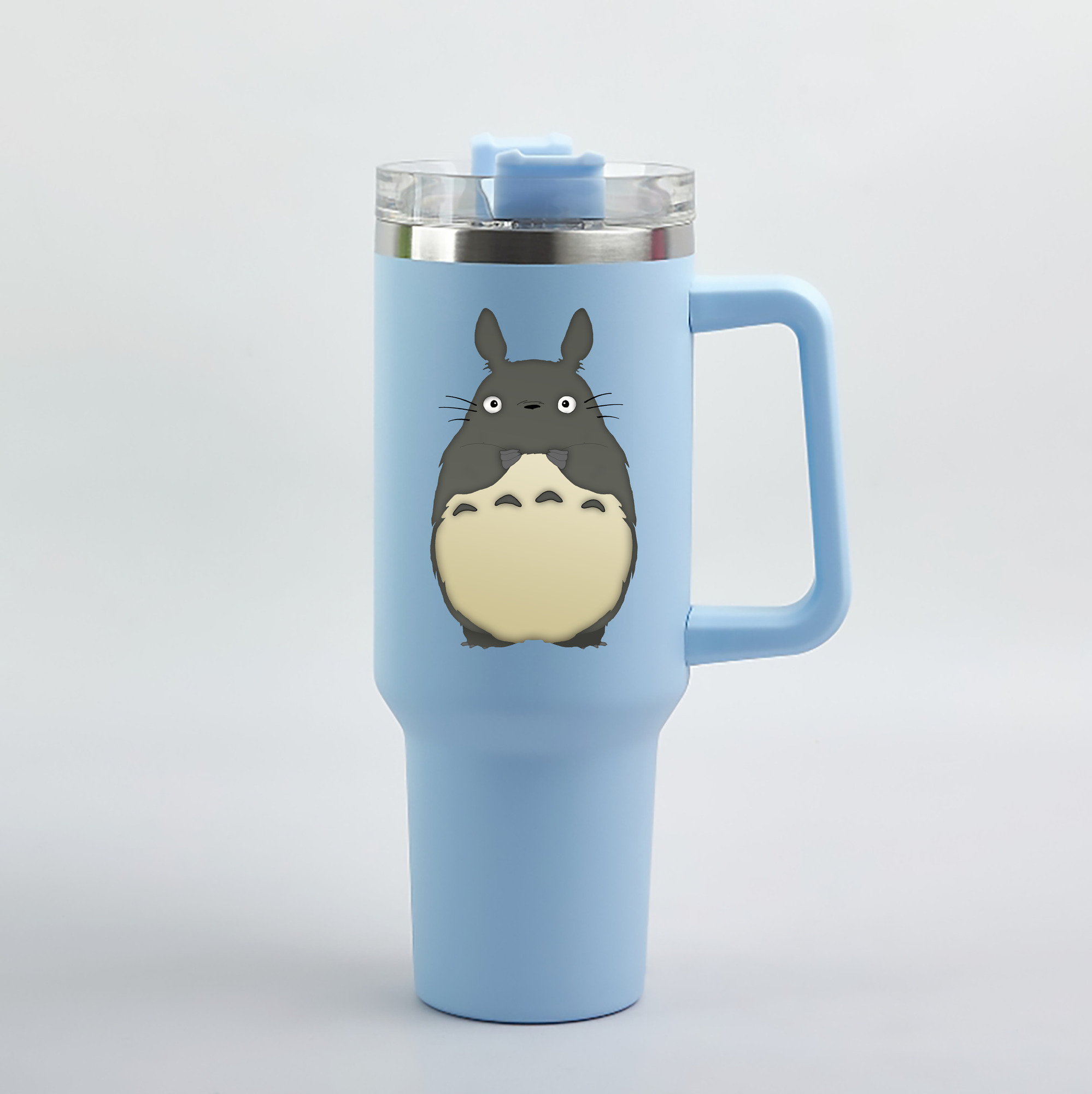 （画像用） となりのトトロ 草壁メイ 草壁サツキ My Neighbor Totoro Satsuki Kusakabe Mei Kusakabe 1200mL車用タンブラー（カラープリント）