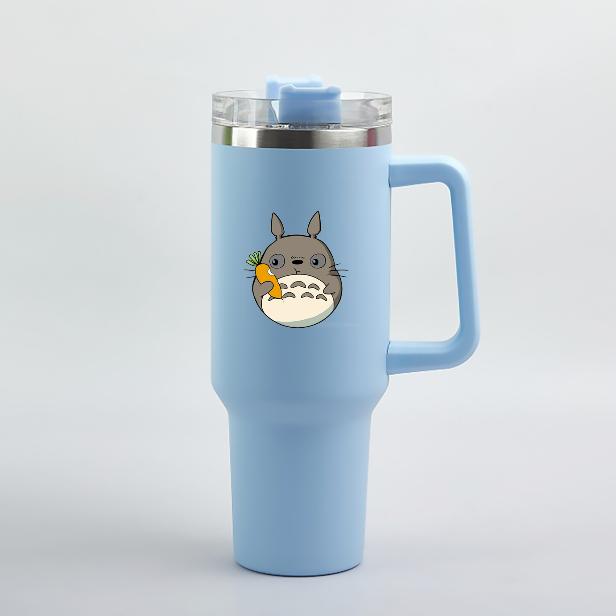 （画像用） となりのトトロ 草壁メイ 草壁サツキ My Neighbor Totoro Satsuki Kusakabe Mei Kusakabe 1200mL車用タンブラー（カラープリント）