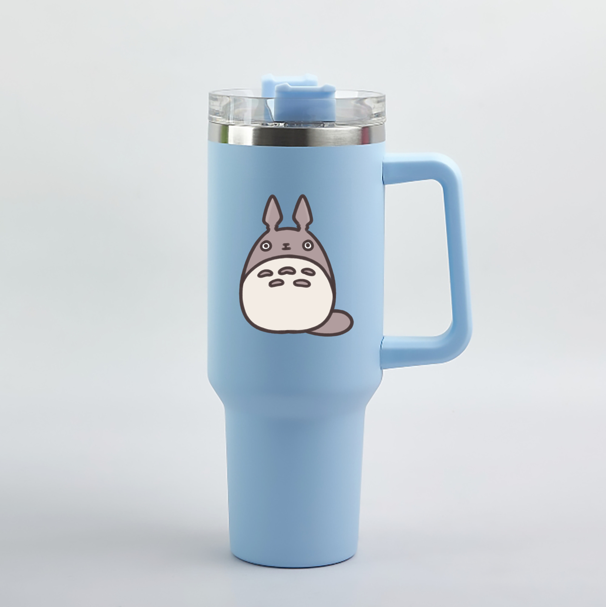 （画像用） となりのトトロ 草壁メイ 草壁サツキ My Neighbor Totoro Satsuki Kusakabe Mei Kusakabe 1200mL車用タンブラー（カラープリント）