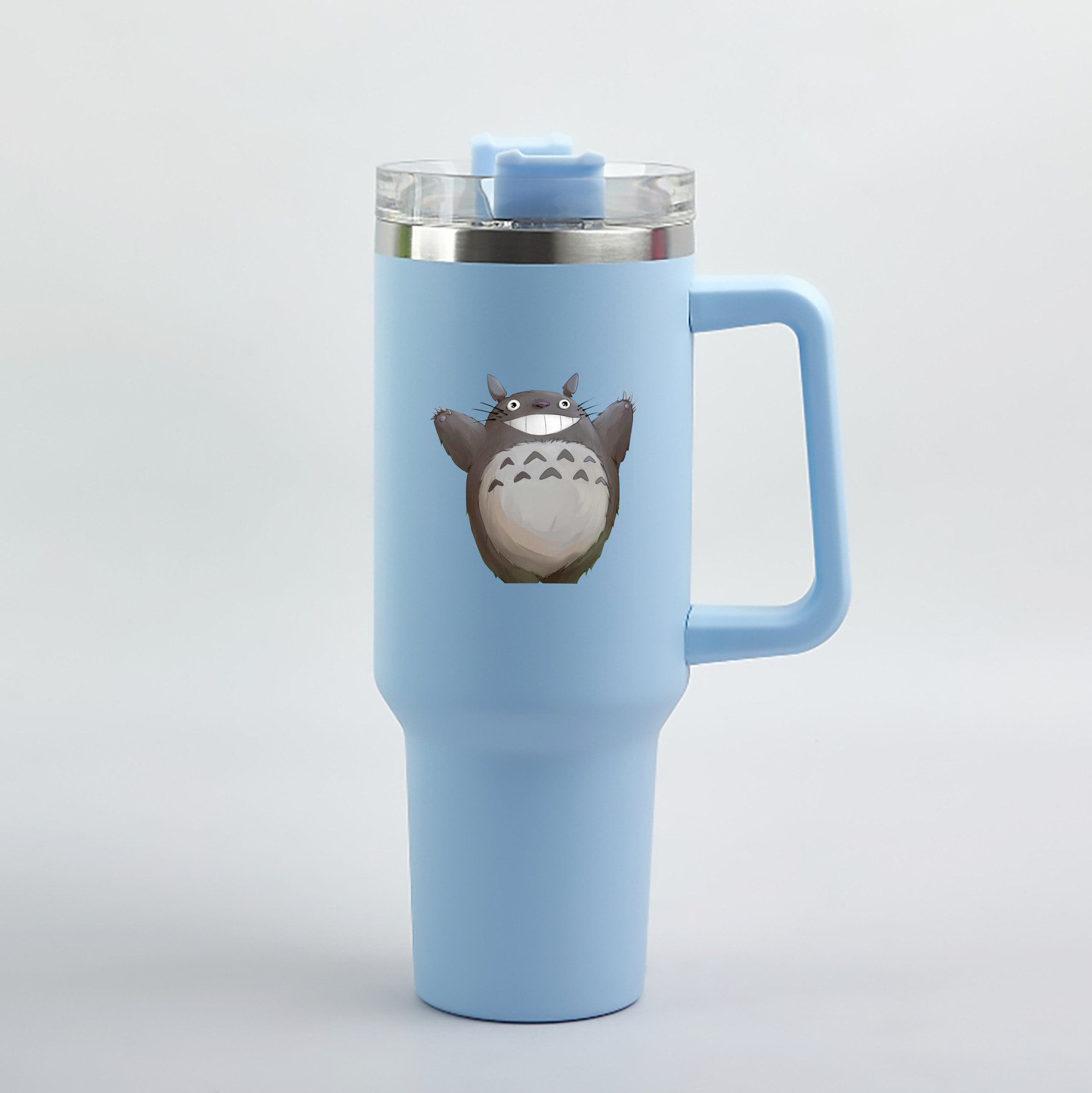 （画像用） となりのトトロ 草壁メイ 草壁サツキ My Neighbor Totoro Satsuki Kusakabe Mei Kusakabe 1200mL車用タンブラー（カラープリント）