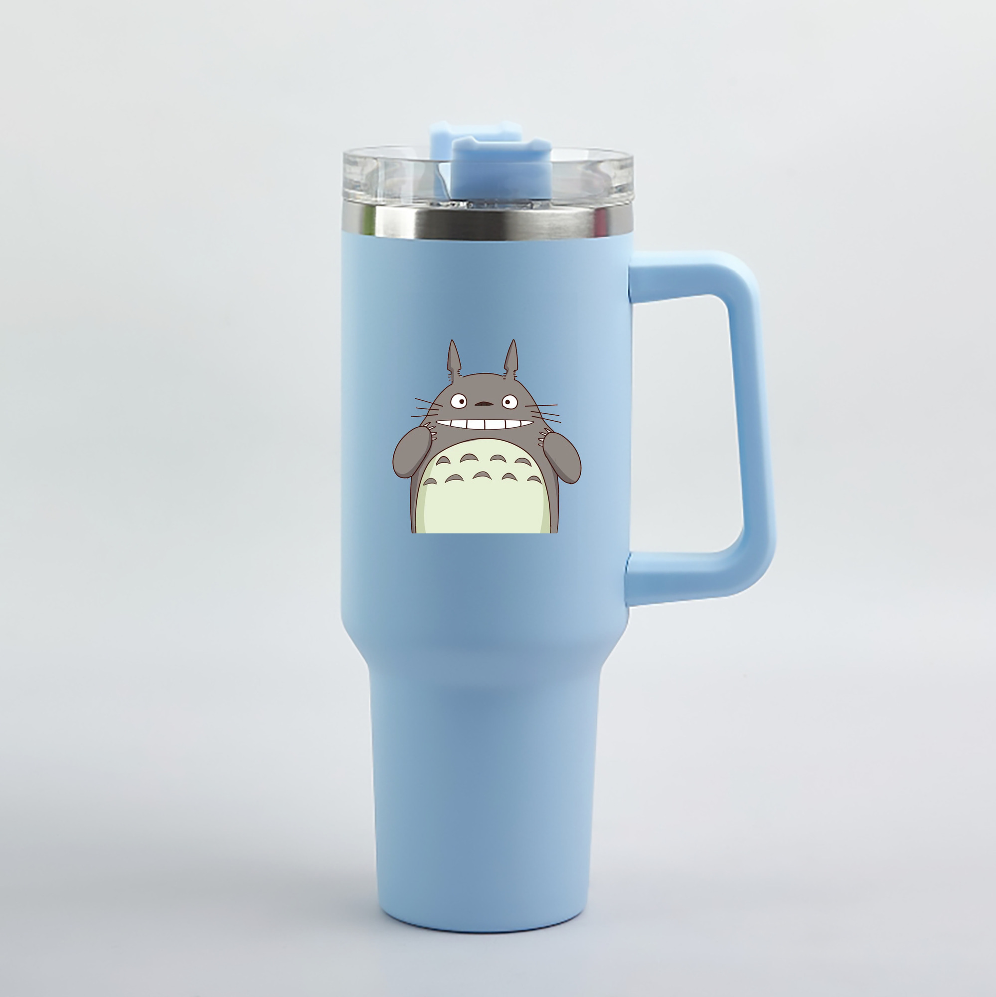 （画像用） となりのトトロ 草壁メイ 草壁サツキ My Neighbor Totoro Satsuki Kusakabe Mei Kusakabe 1200mL車用タンブラー（カラープリント）