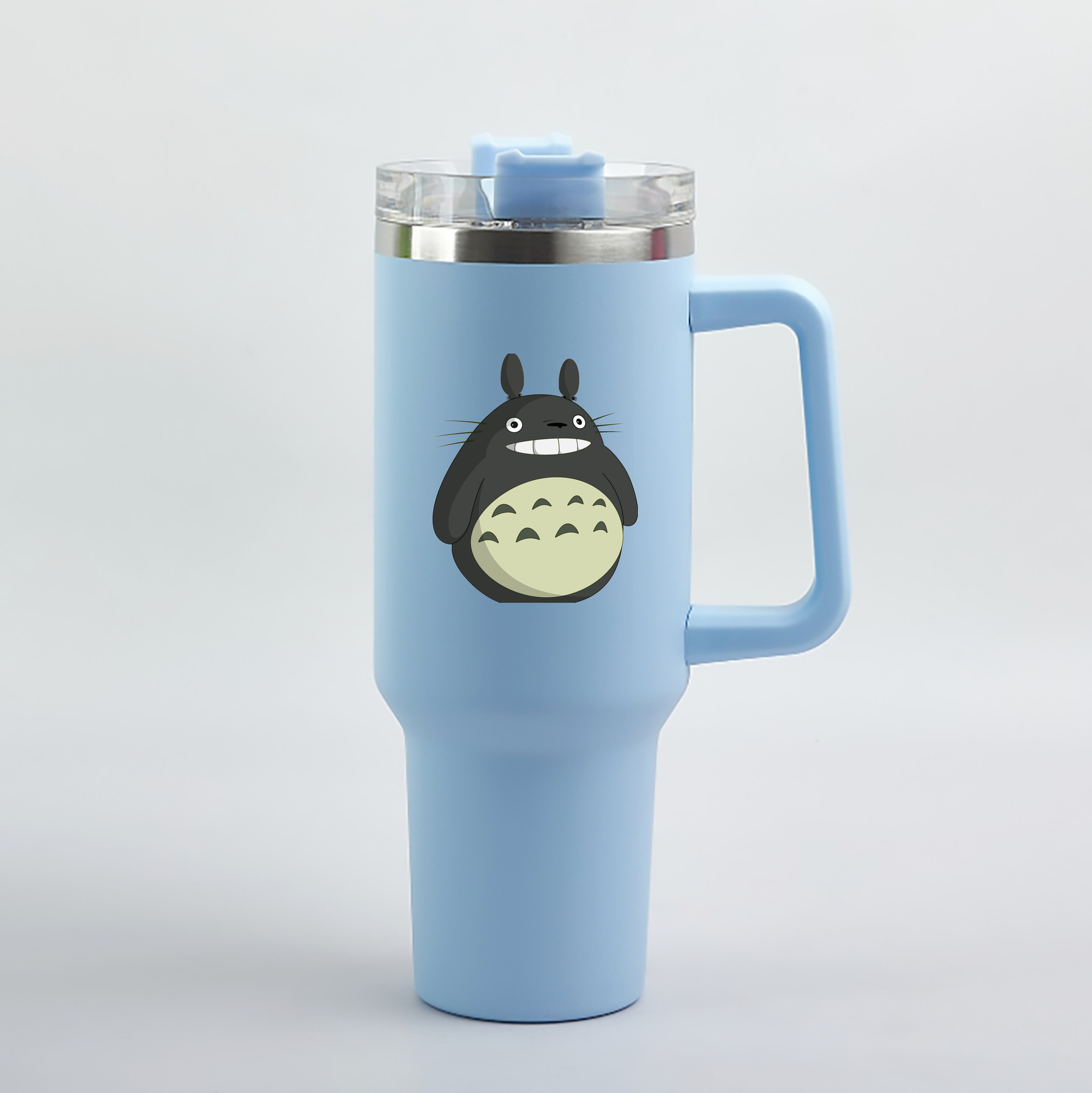 （画像用） となりのトトロ 草壁メイ 草壁サツキ My Neighbor Totoro Satsuki Kusakabe Mei Kusakabe 1200mL車用タンブラー（カラープリント）