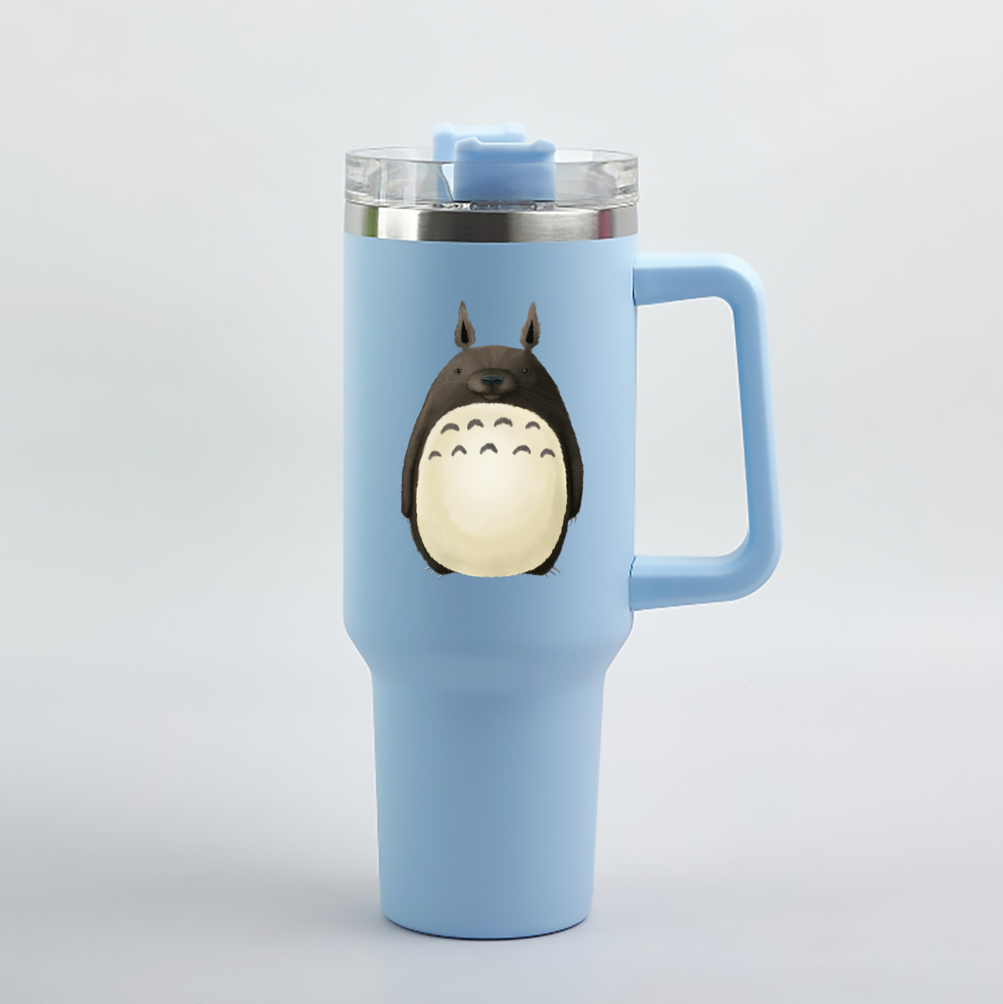 （画像用） となりのトトロ 草壁メイ 草壁サツキ My Neighbor Totoro Satsuki Kusakabe Mei Kusakabe 1200mL車用タンブラー（カラープリント）