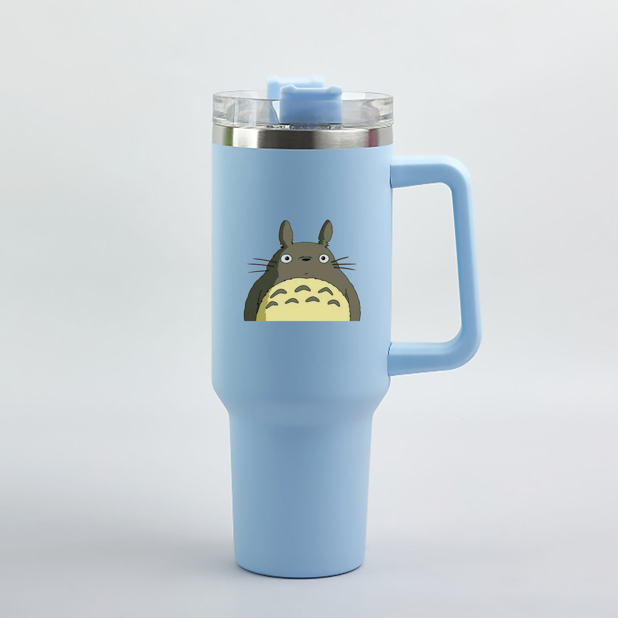 （画像用） となりのトトロ 草壁メイ 草壁サツキ My Neighbor Totoro Satsuki Kusakabe Mei Kusakabe 1200mL車用タンブラー（カラープリント）
