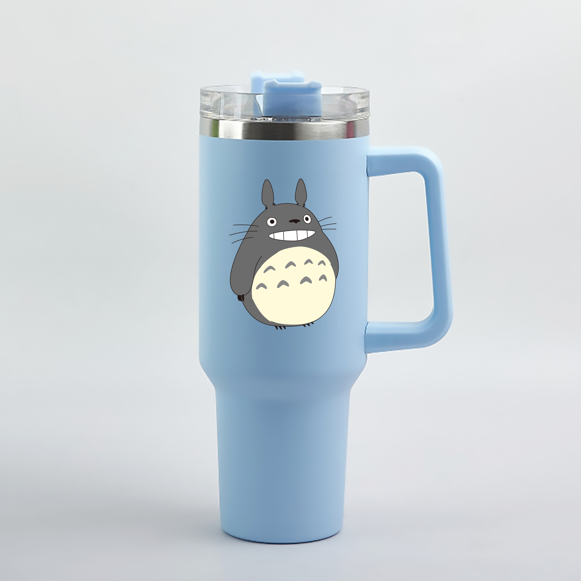 （画像用） となりのトトロ 草壁メイ 草壁サツキ My Neighbor Totoro Satsuki Kusakabe Mei Kusakabe 1200mL車用タンブラー（カラープリント）