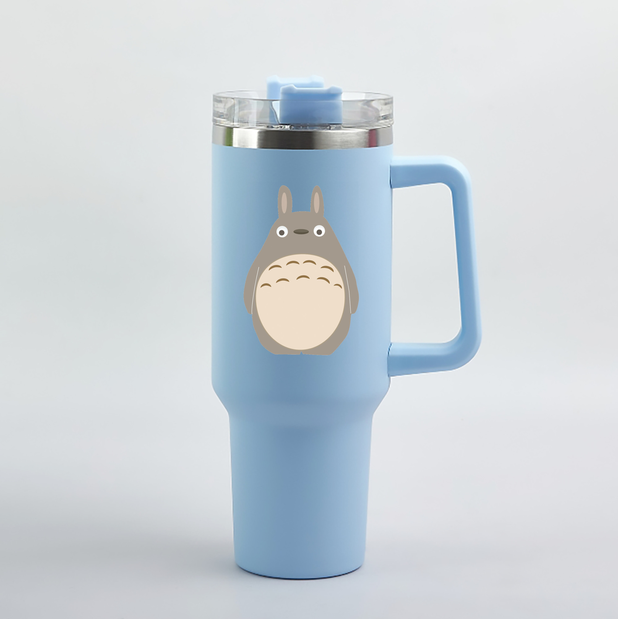 （画像用） となりのトトロ 草壁メイ 草壁サツキ My Neighbor Totoro Satsuki Kusakabe Mei Kusakabe 1200mL車用タンブラー（カラープリント）