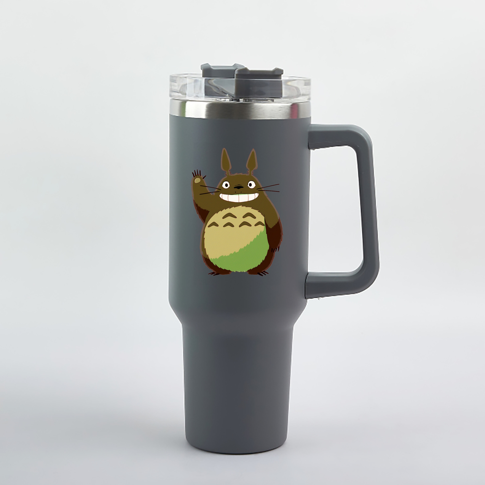 （画像用） となりのトトロ 草壁メイ 草壁サツキ My Neighbor Totoro Satsuki Kusakabe Mei Kusakabe 1200mL車用タンブラー（カラープリント）