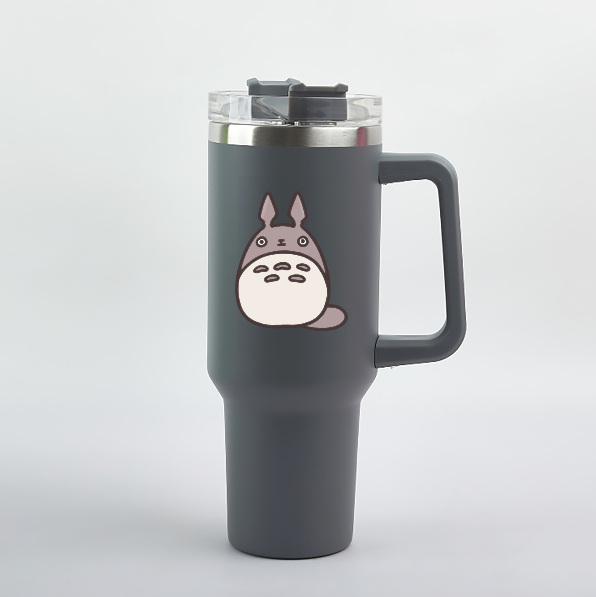 （画像用） となりのトトロ 草壁メイ 草壁サツキ My Neighbor Totoro Satsuki Kusakabe Mei Kusakabe 1200mL車用タンブラー（カラープリント）