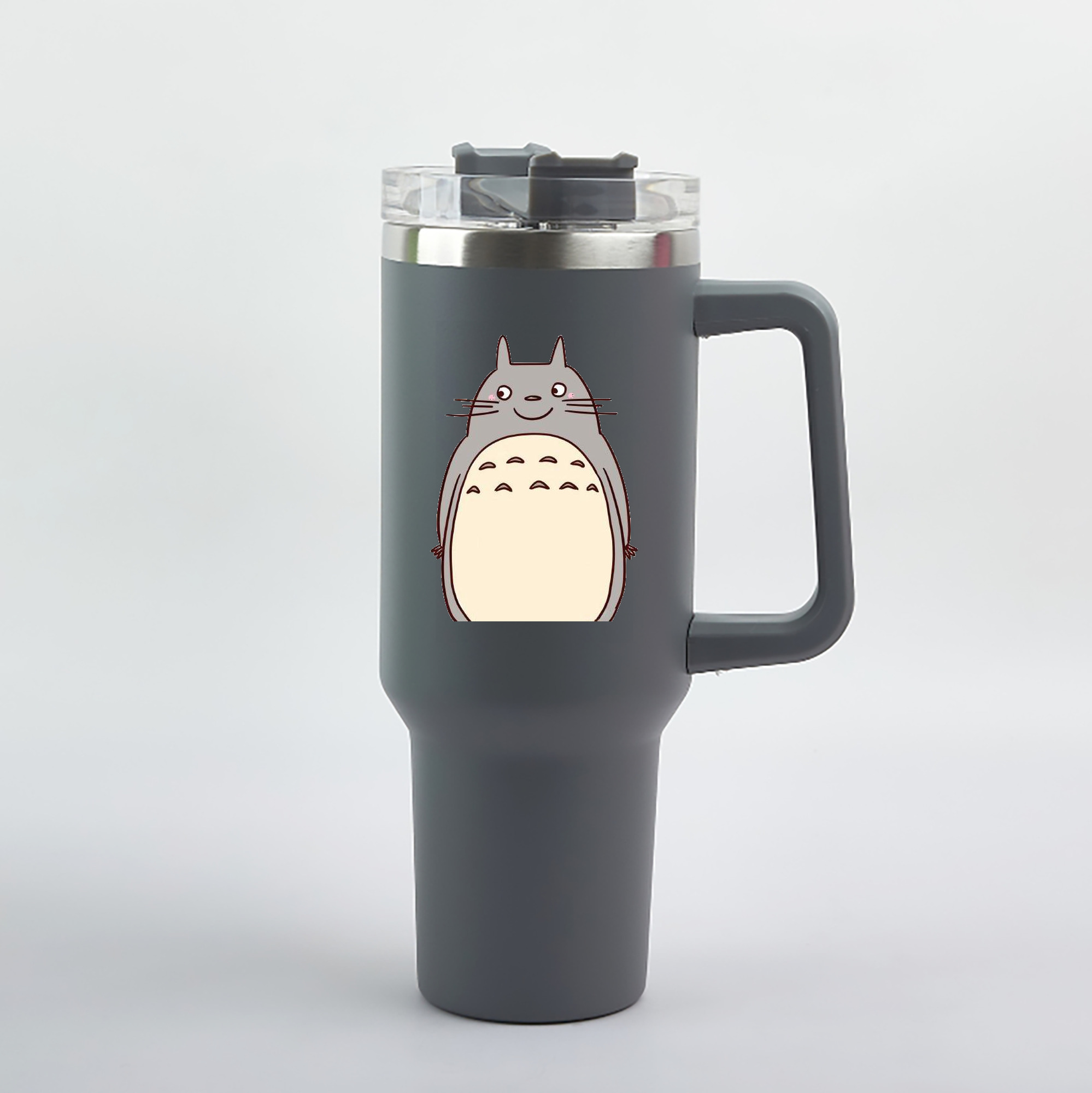 （画像用） となりのトトロ 草壁メイ 草壁サツキ My Neighbor Totoro Satsuki Kusakabe Mei Kusakabe 1200mL車用タンブラー（カラープリント）