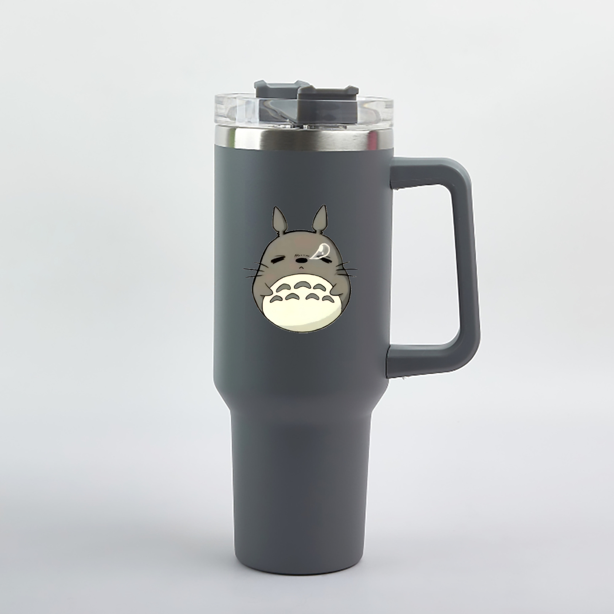 （画像用） となりのトトロ 草壁メイ 草壁サツキ My Neighbor Totoro Satsuki Kusakabe Mei Kusakabe 1200mL車用タンブラー（カラープリント）