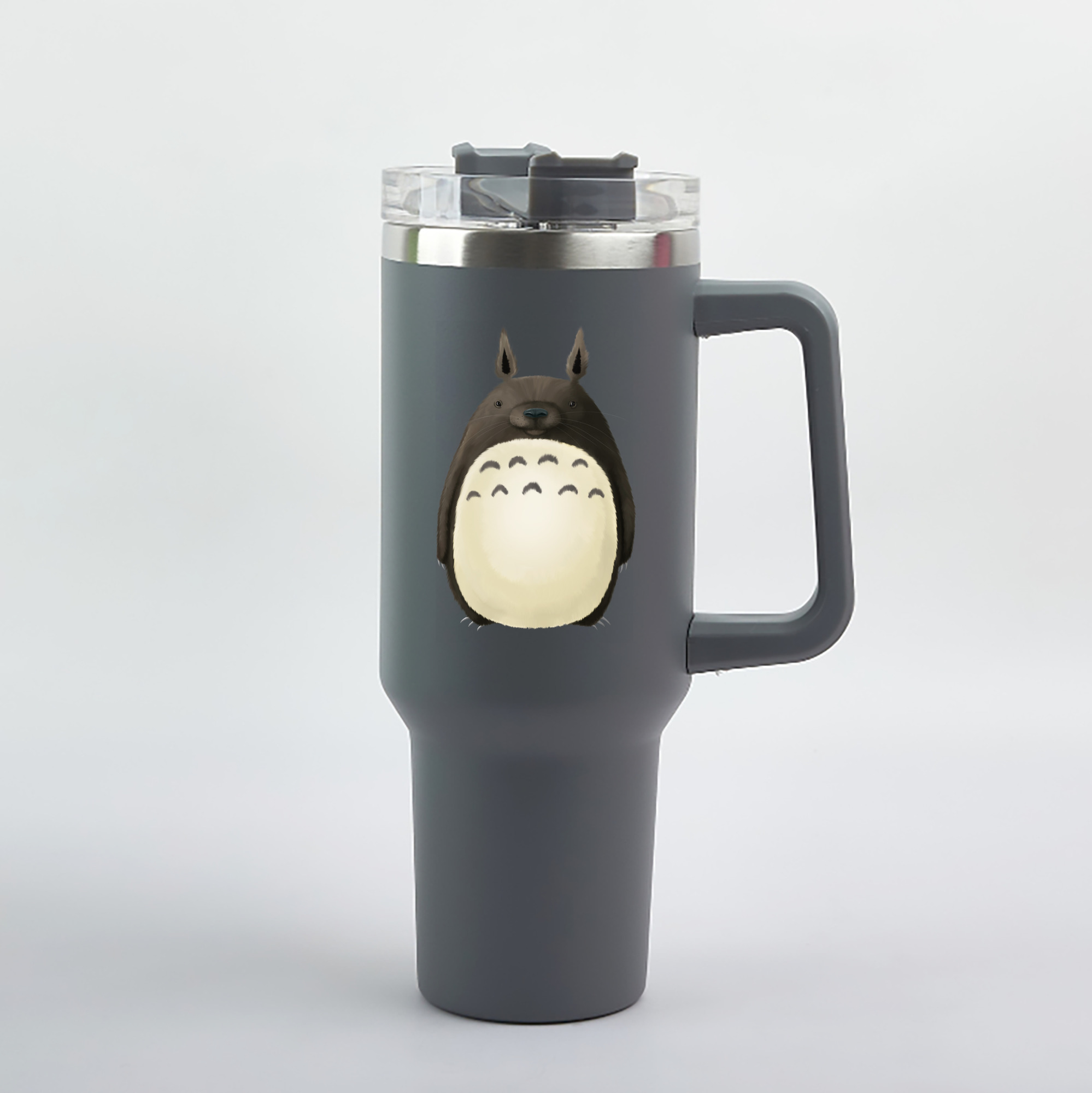 （画像用） となりのトトロ 草壁メイ 草壁サツキ My Neighbor Totoro Satsuki Kusakabe Mei Kusakabe 1200mL車用タンブラー（カラープリント）