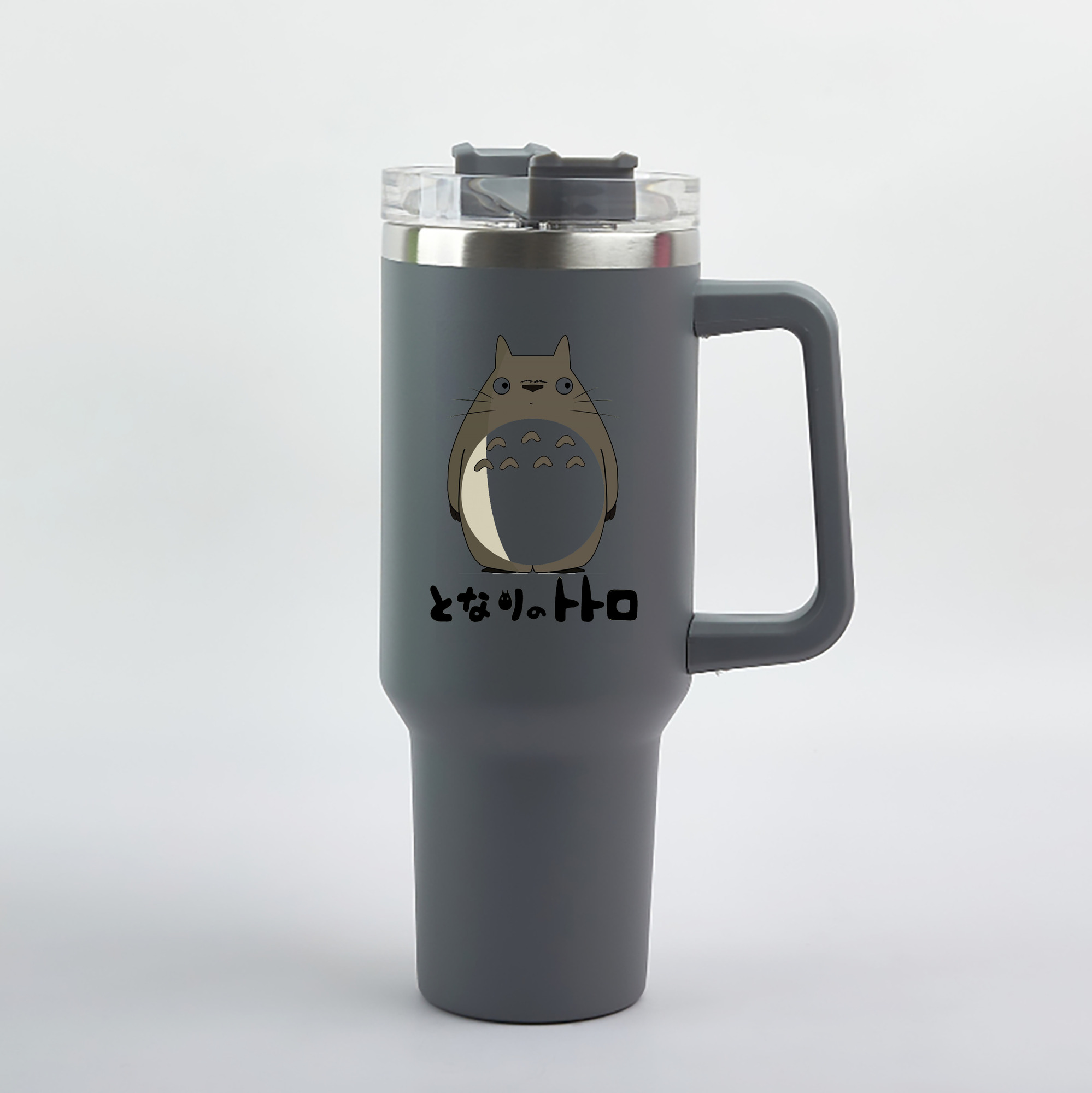 （画像用） となりのトトロ 草壁メイ 草壁サツキ My Neighbor Totoro Satsuki Kusakabe Mei Kusakabe 1200mL車用タンブラー（カラープリント）