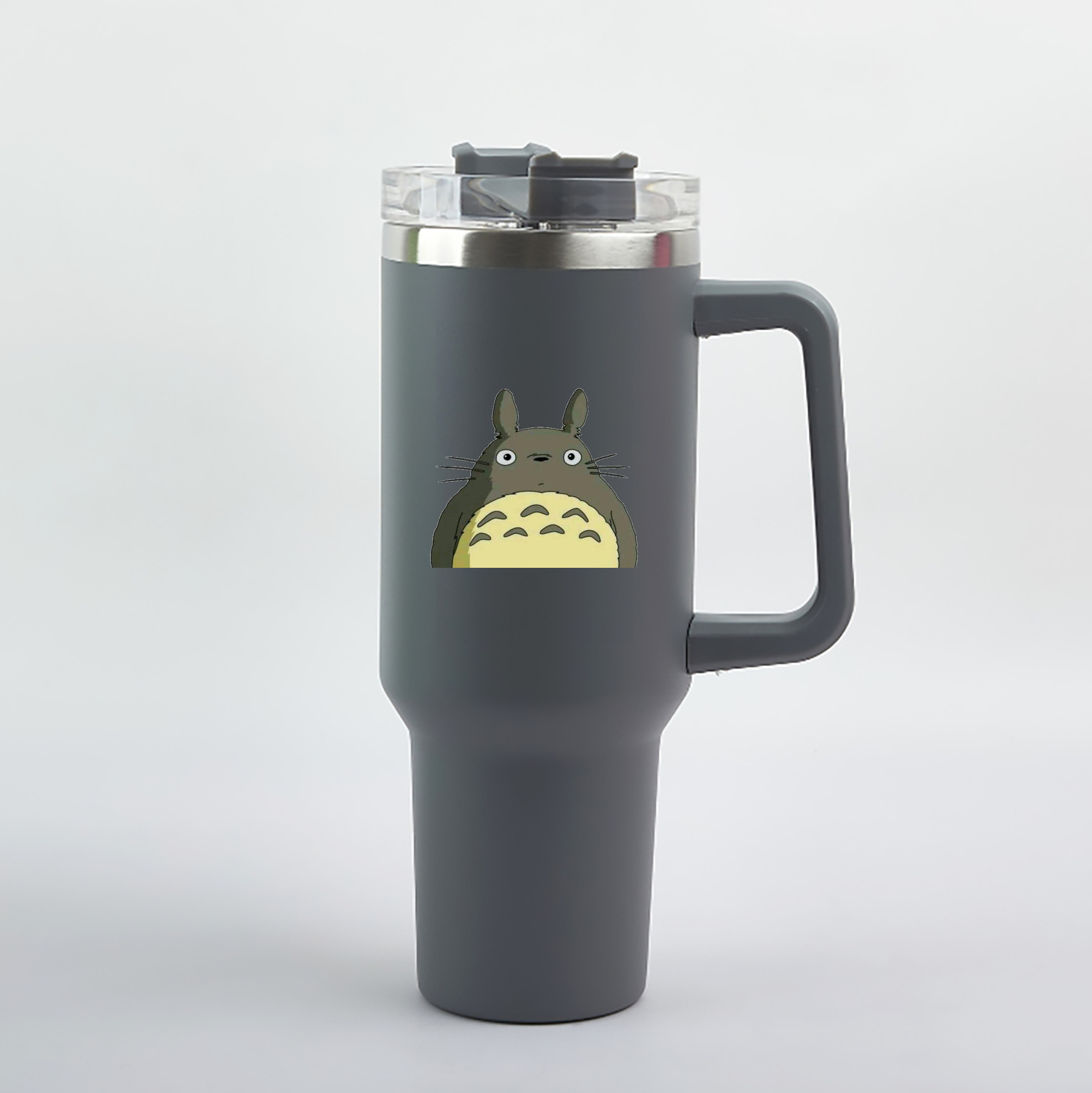 （画像用） となりのトトロ 草壁メイ 草壁サツキ My Neighbor Totoro Satsuki Kusakabe Mei Kusakabe 1200mL車用タンブラー（カラープリント）