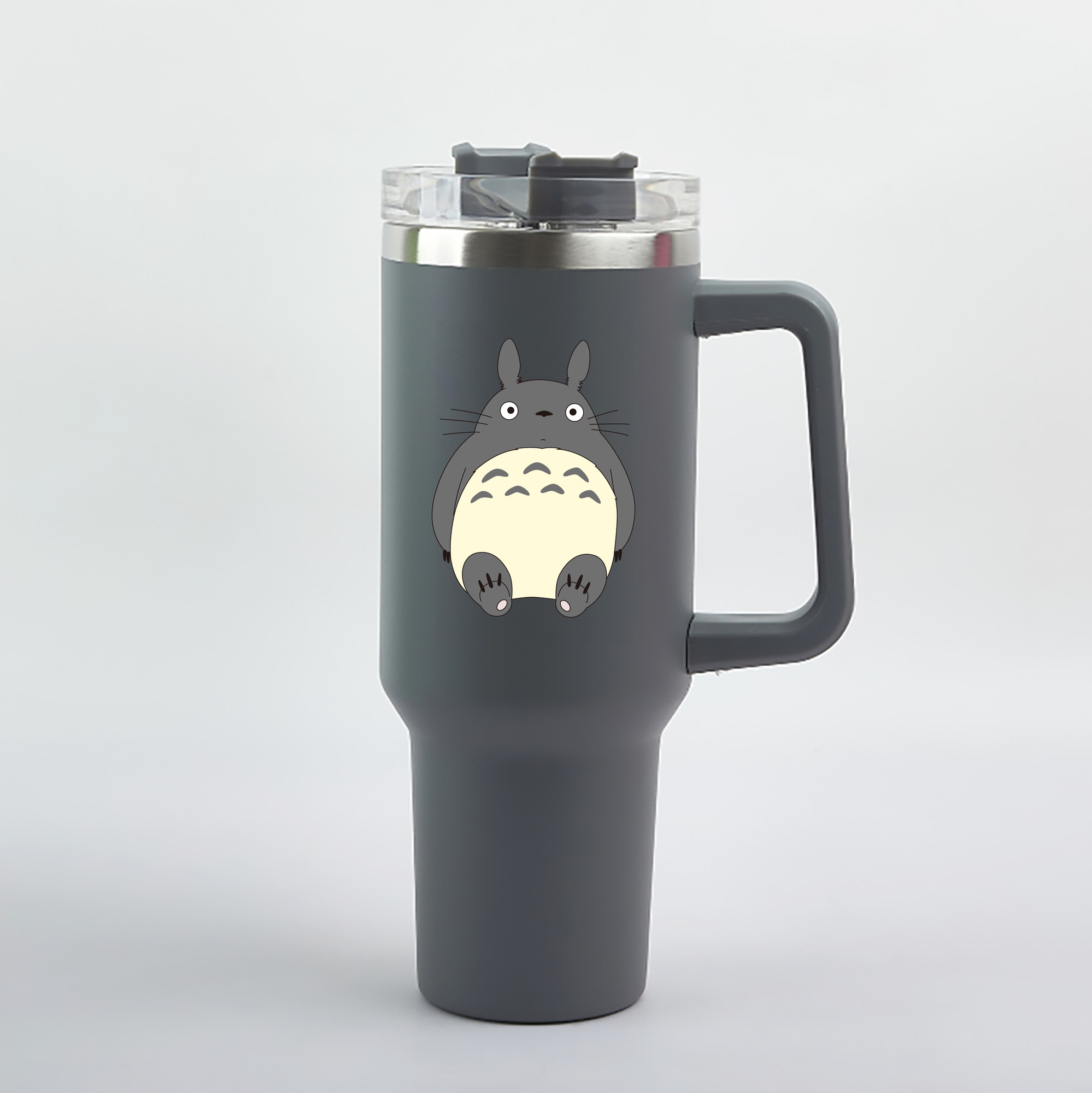 （画像用） となりのトトロ 草壁メイ 草壁サツキ My Neighbor Totoro Satsuki Kusakabe Mei Kusakabe 1200mL車用タンブラー（カラープリント）