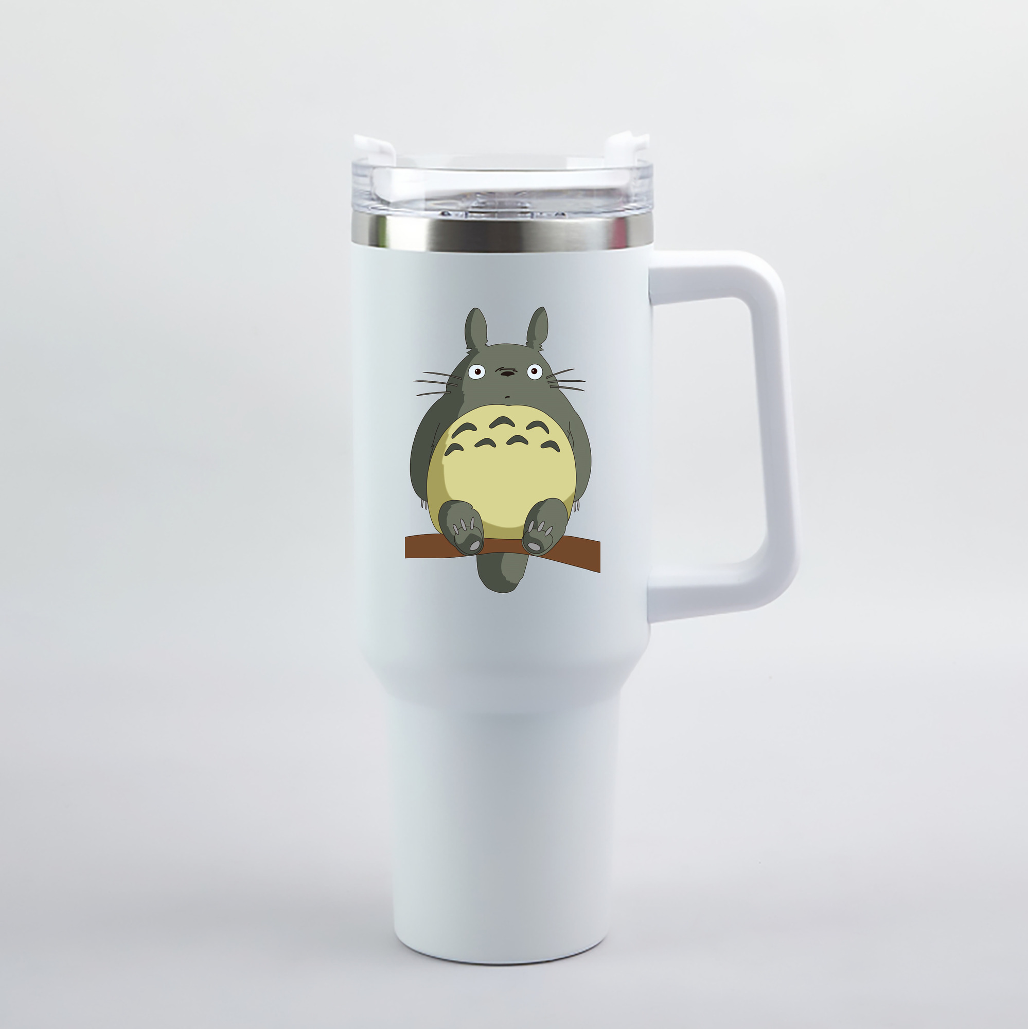 （画像用） となりのトトロ 草壁メイ 草壁サツキ My Neighbor Totoro Satsuki Kusakabe Mei Kusakabe 1200mL車用タンブラー（カラープリント）