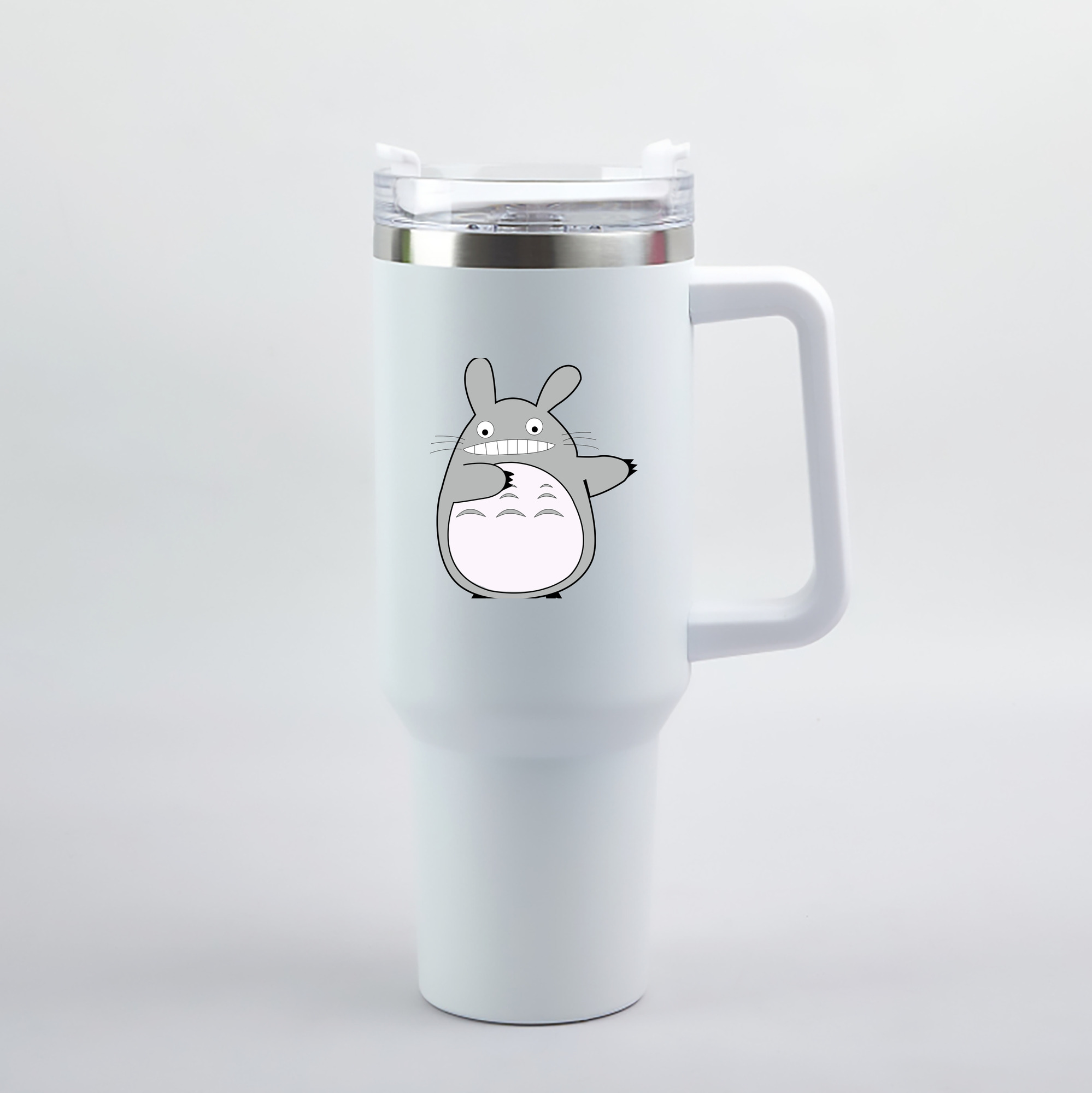 （画像用） となりのトトロ 草壁メイ 草壁サツキ My Neighbor Totoro Satsuki Kusakabe Mei Kusakabe 1200mL車用タンブラー（カラープリント）