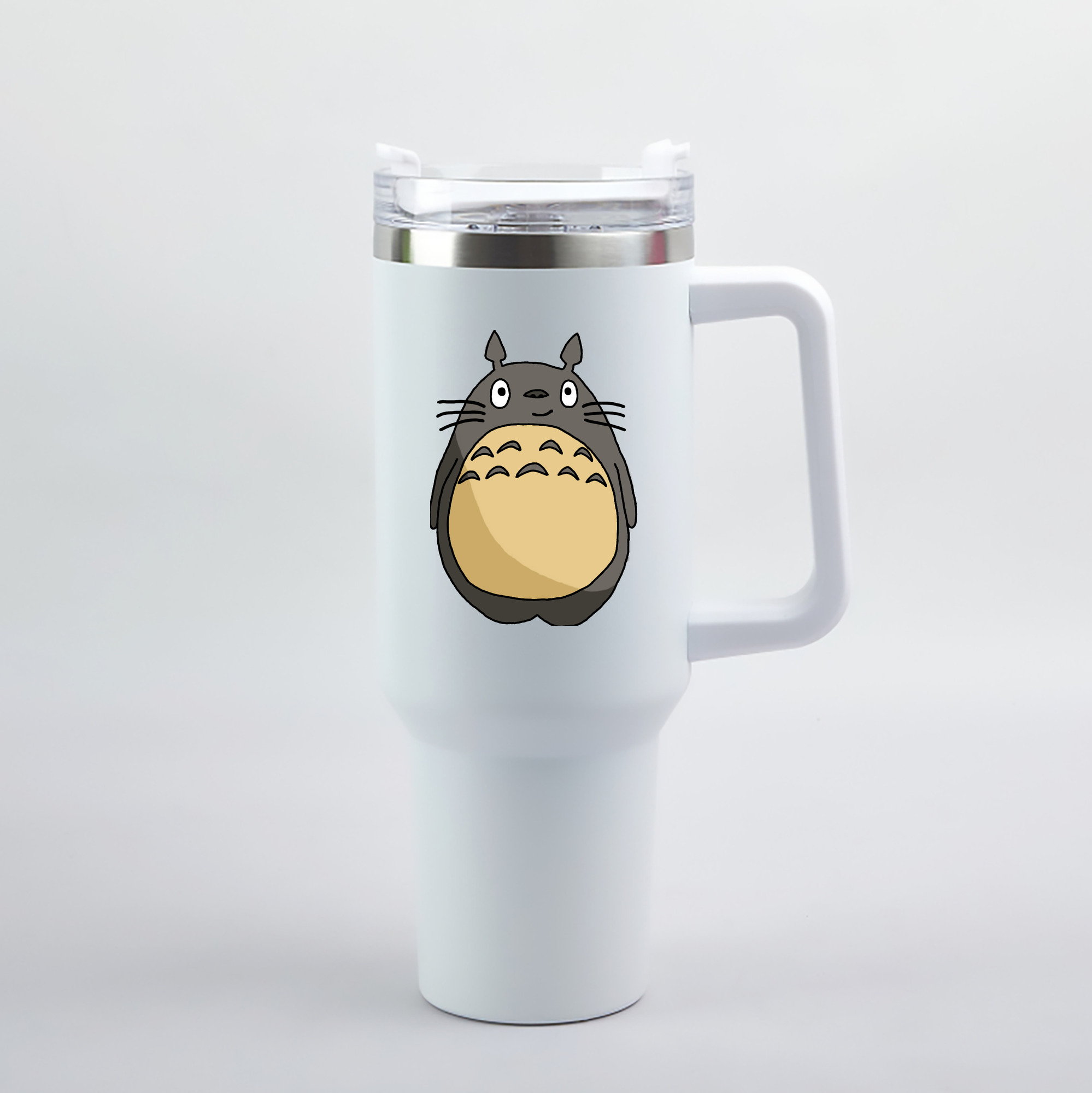 （画像用） となりのトトロ 草壁メイ 草壁サツキ My Neighbor Totoro Satsuki Kusakabe Mei Kusakabe 1200mL車用タンブラー（カラープリント）