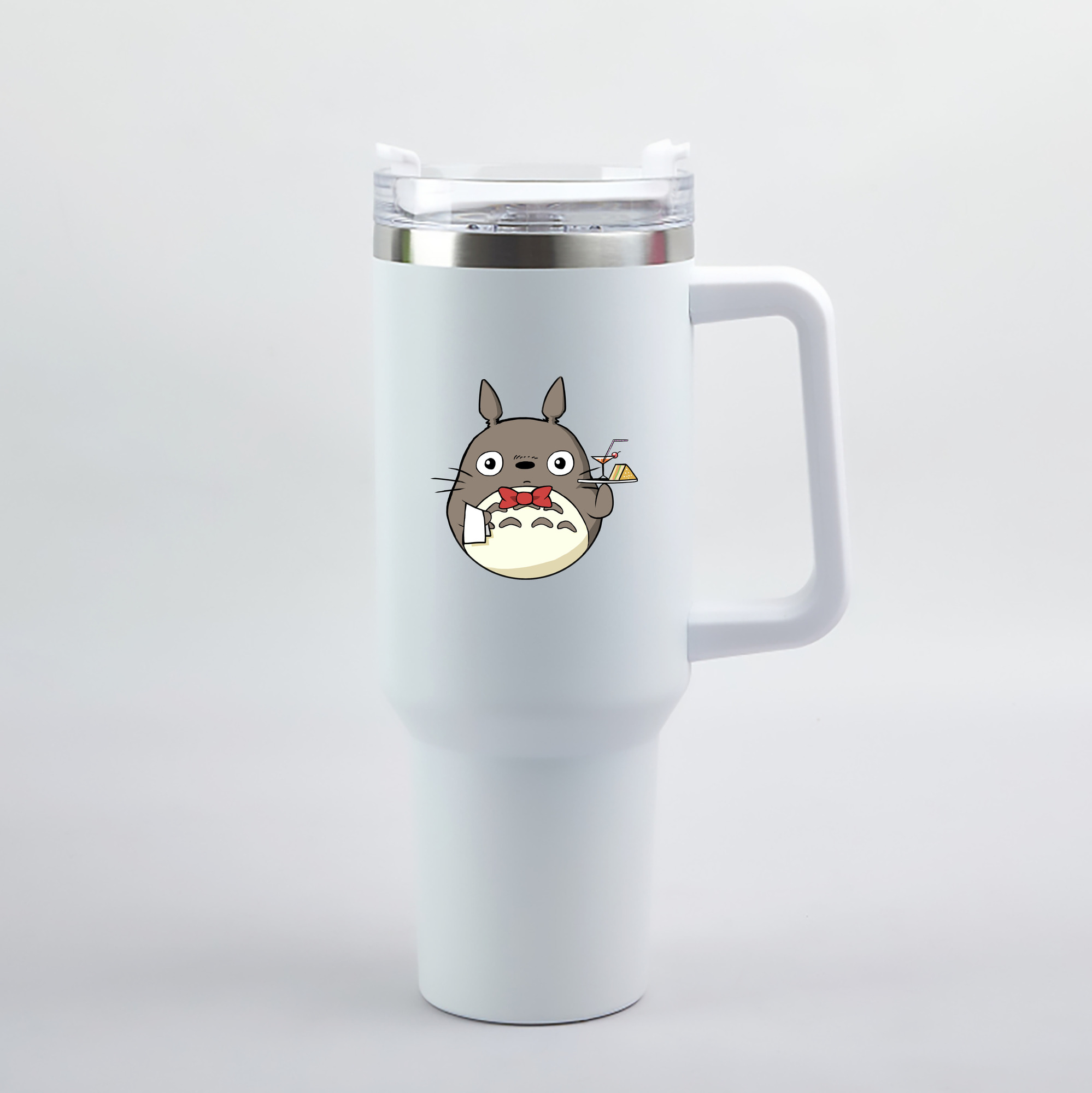 （画像用） となりのトトロ 草壁メイ 草壁サツキ My Neighbor Totoro Satsuki Kusakabe Mei Kusakabe 1200mL車用タンブラー（カラープリント）