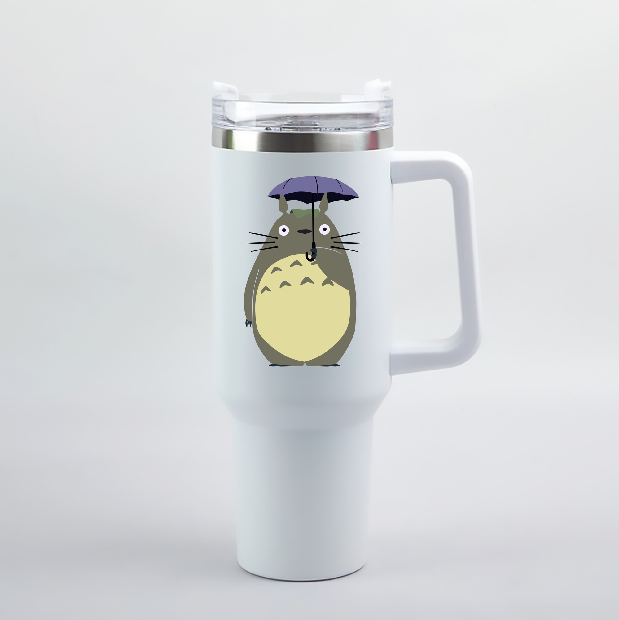（画像用） となりのトトロ 草壁メイ 草壁サツキ My Neighbor Totoro Satsuki Kusakabe Mei Kusakabe 1200mL車用タンブラー（カラープリント）