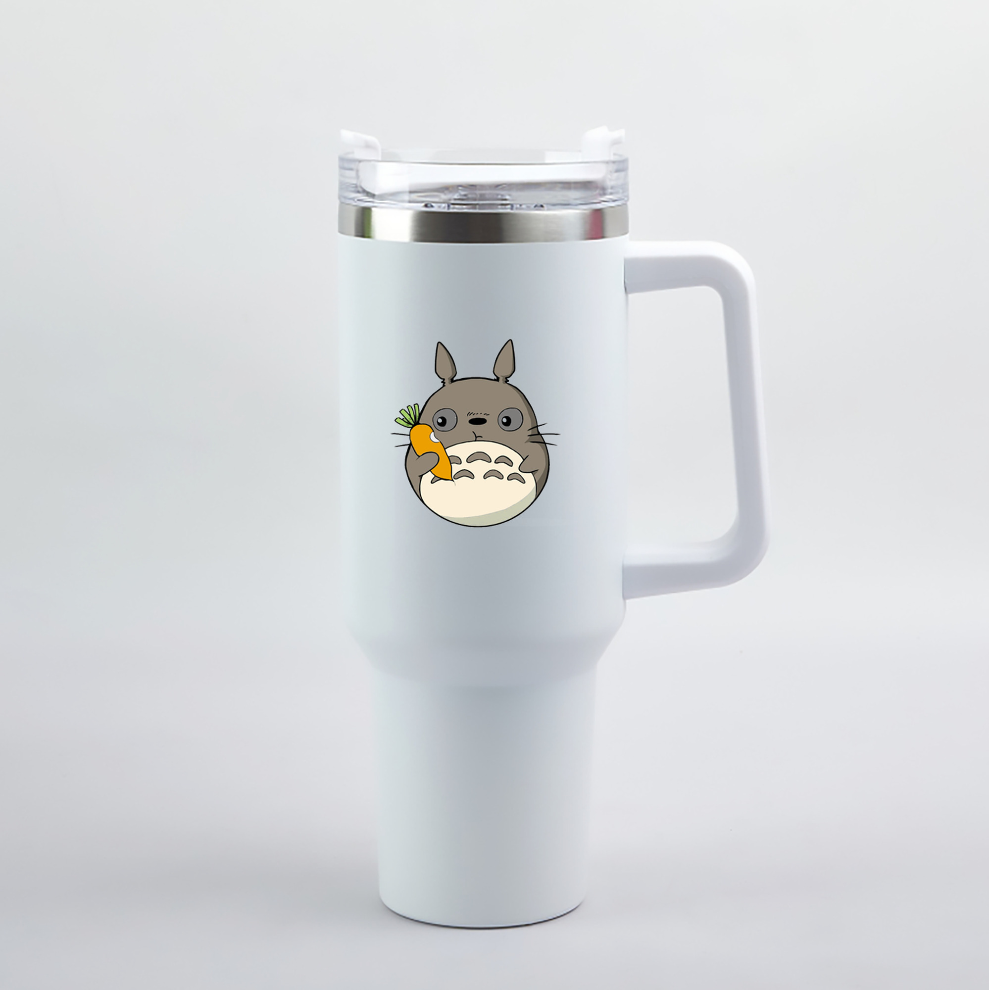（画像用） となりのトトロ 草壁メイ 草壁サツキ My Neighbor Totoro Satsuki Kusakabe Mei Kusakabe 1200mL車用タンブラー（カラープリント）