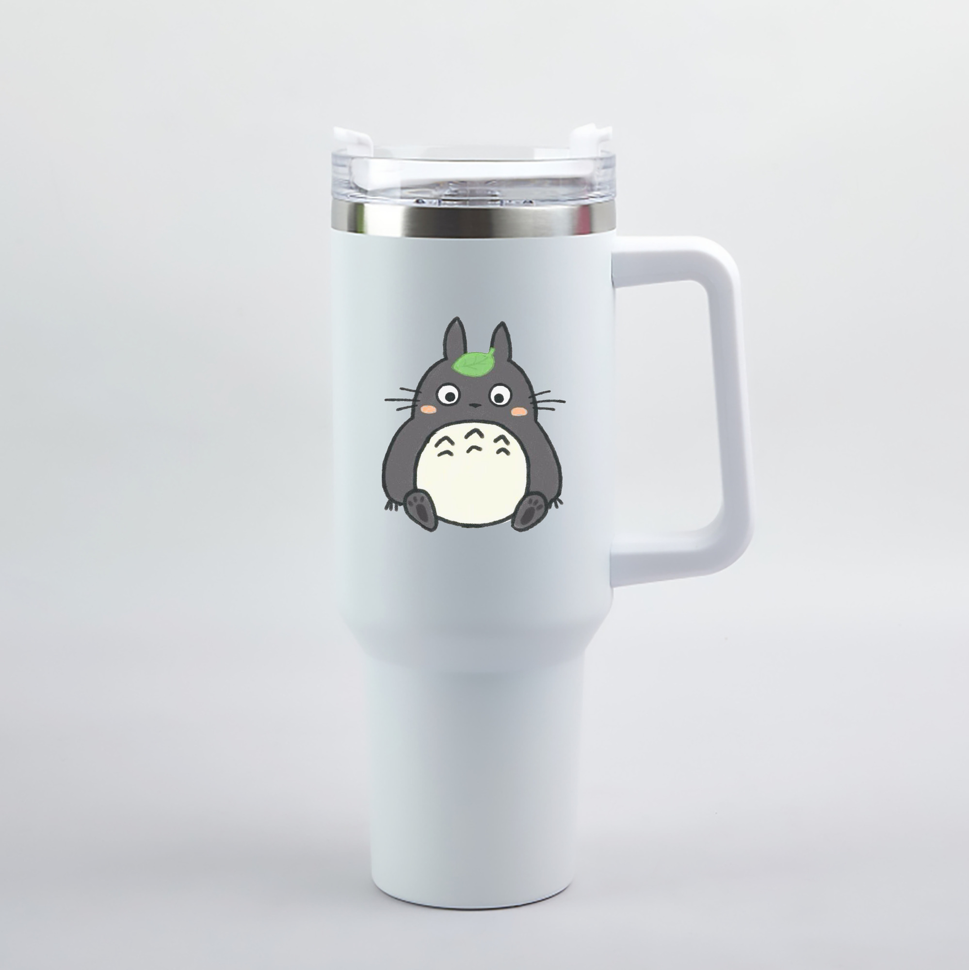 （画像用） となりのトトロ 草壁メイ 草壁サツキ My Neighbor Totoro Satsuki Kusakabe Mei Kusakabe 1200mL車用タンブラー（カラープリント）