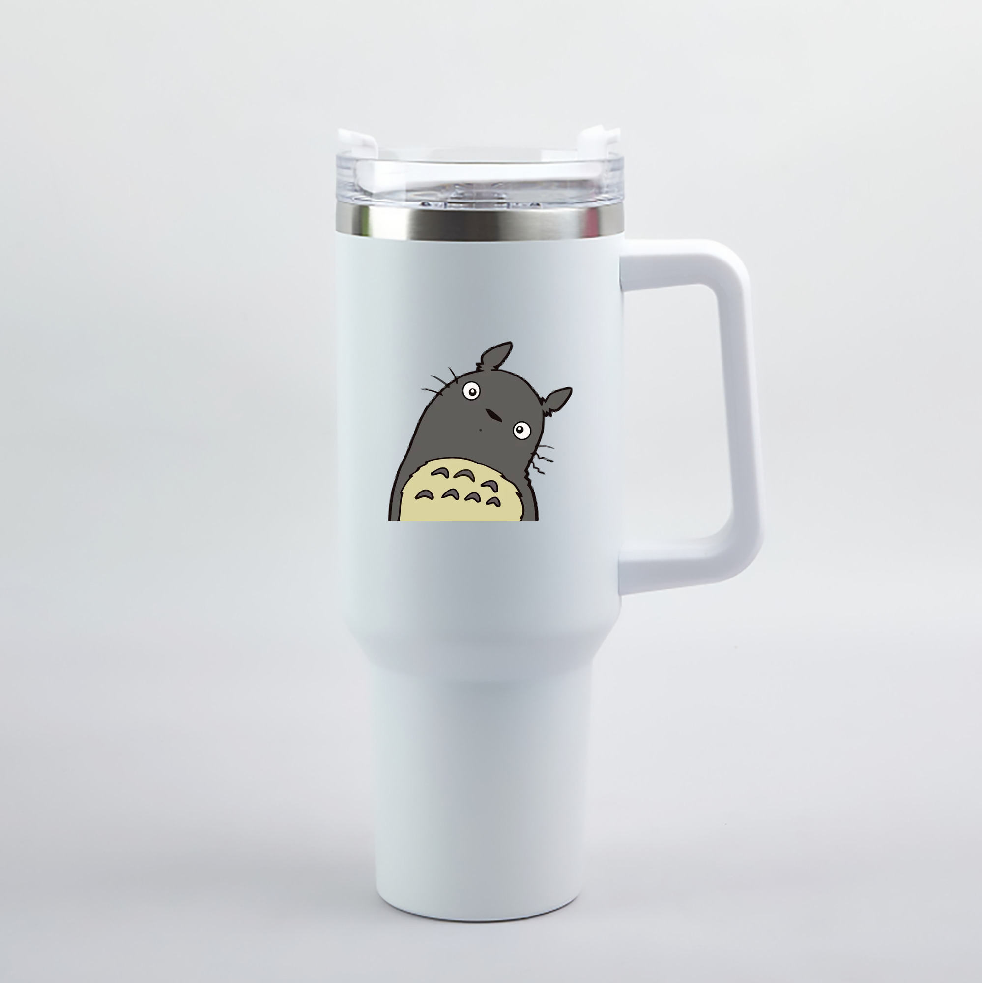 （画像用） となりのトトロ 草壁メイ 草壁サツキ My Neighbor Totoro Satsuki Kusakabe Mei Kusakabe 1200mL車用タンブラー（カラープリント）