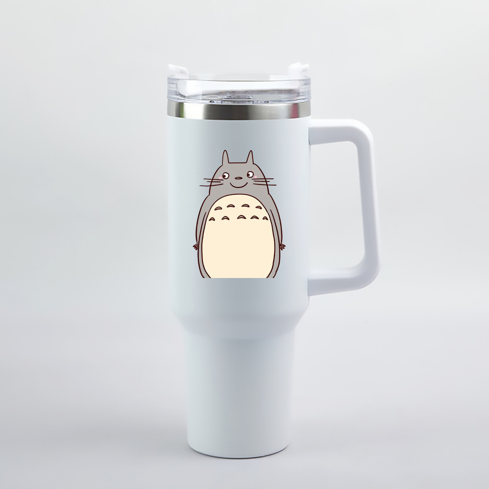 （画像用） となりのトトロ 草壁メイ 草壁サツキ My Neighbor Totoro Satsuki Kusakabe Mei Kusakabe 1200mL車用タンブラー（カラープリント）
