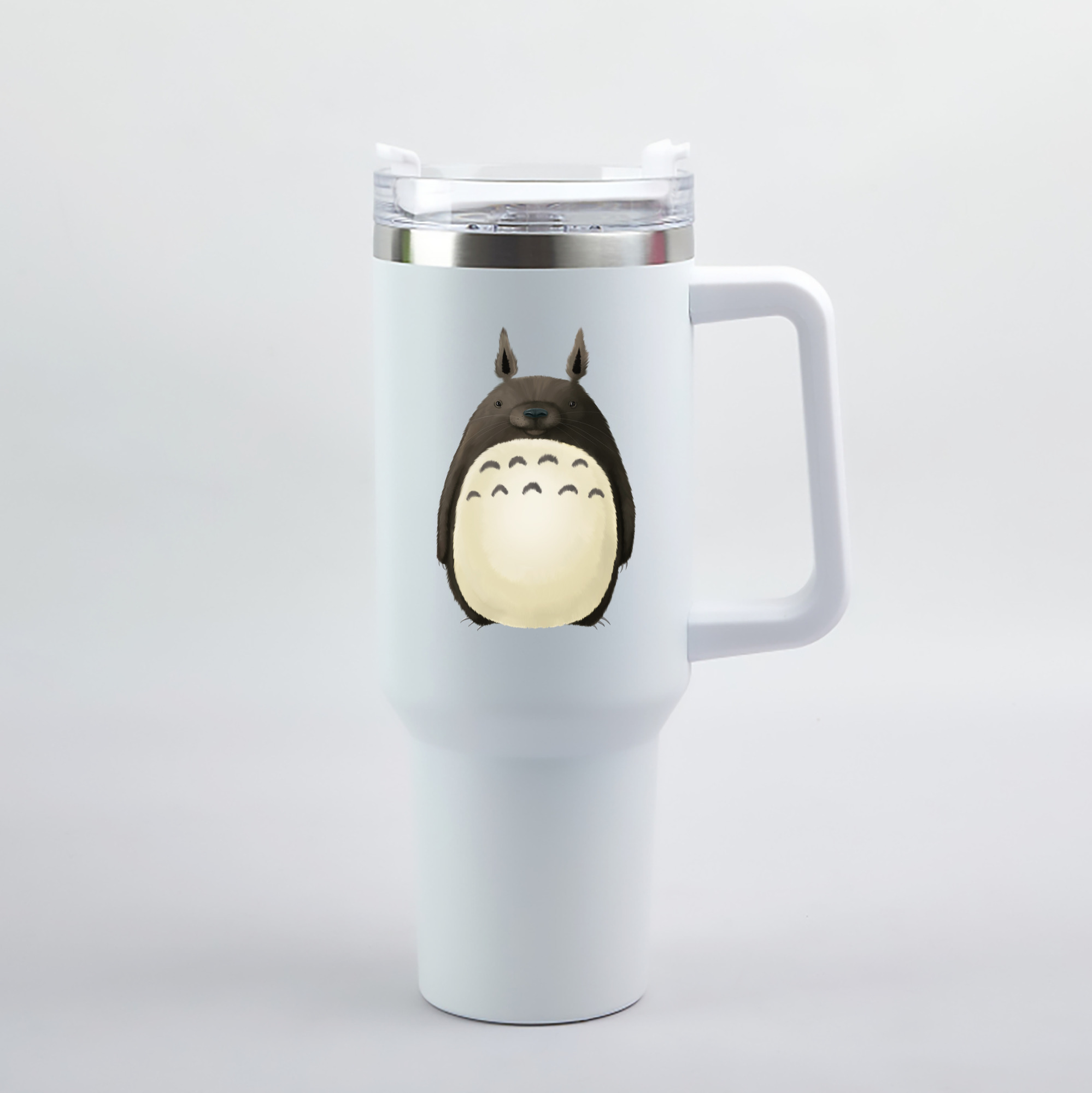 （画像用） となりのトトロ 草壁メイ 草壁サツキ My Neighbor Totoro Satsuki Kusakabe Mei Kusakabe 1200mL車用タンブラー（カラープリント）
